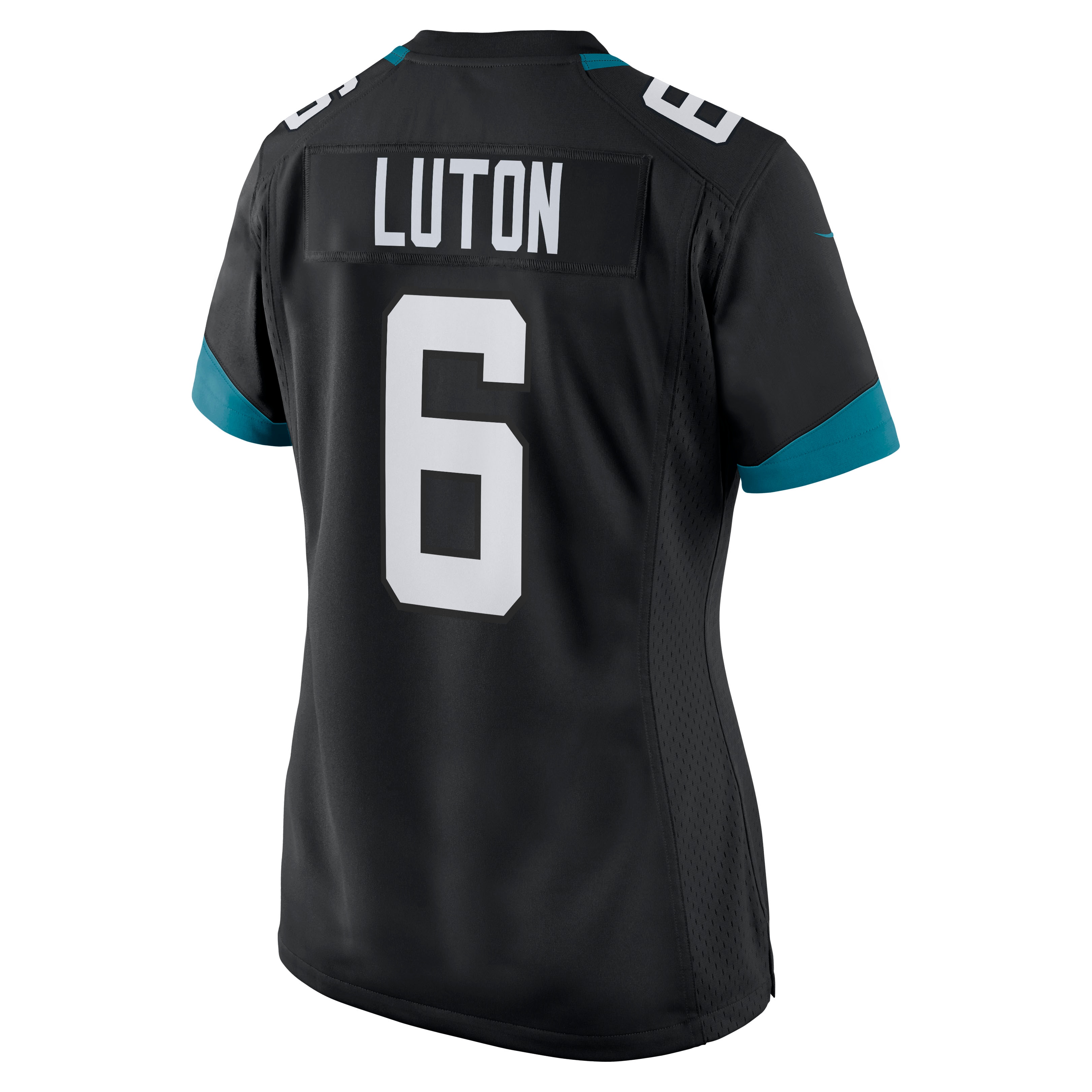 Women's Jacksonville Jaguars Jake Luton Black Game Jersey JS6298 nicesnker - Image 3
