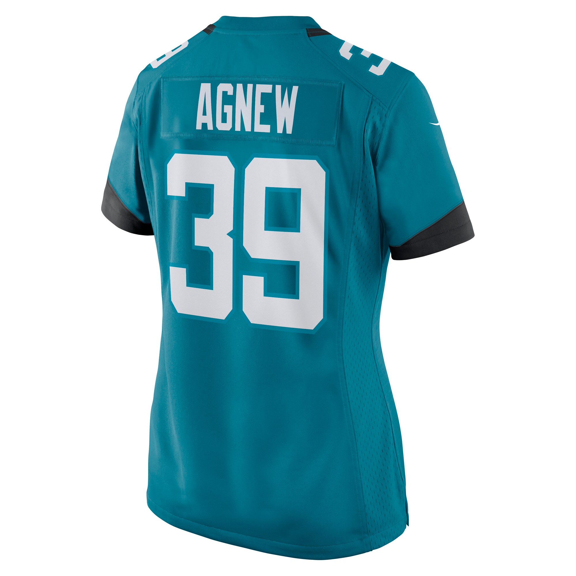 Women's Jacksonville Jaguars Jamal Agnew Teal Game Jersey JS4300 nicesnker - Image 3