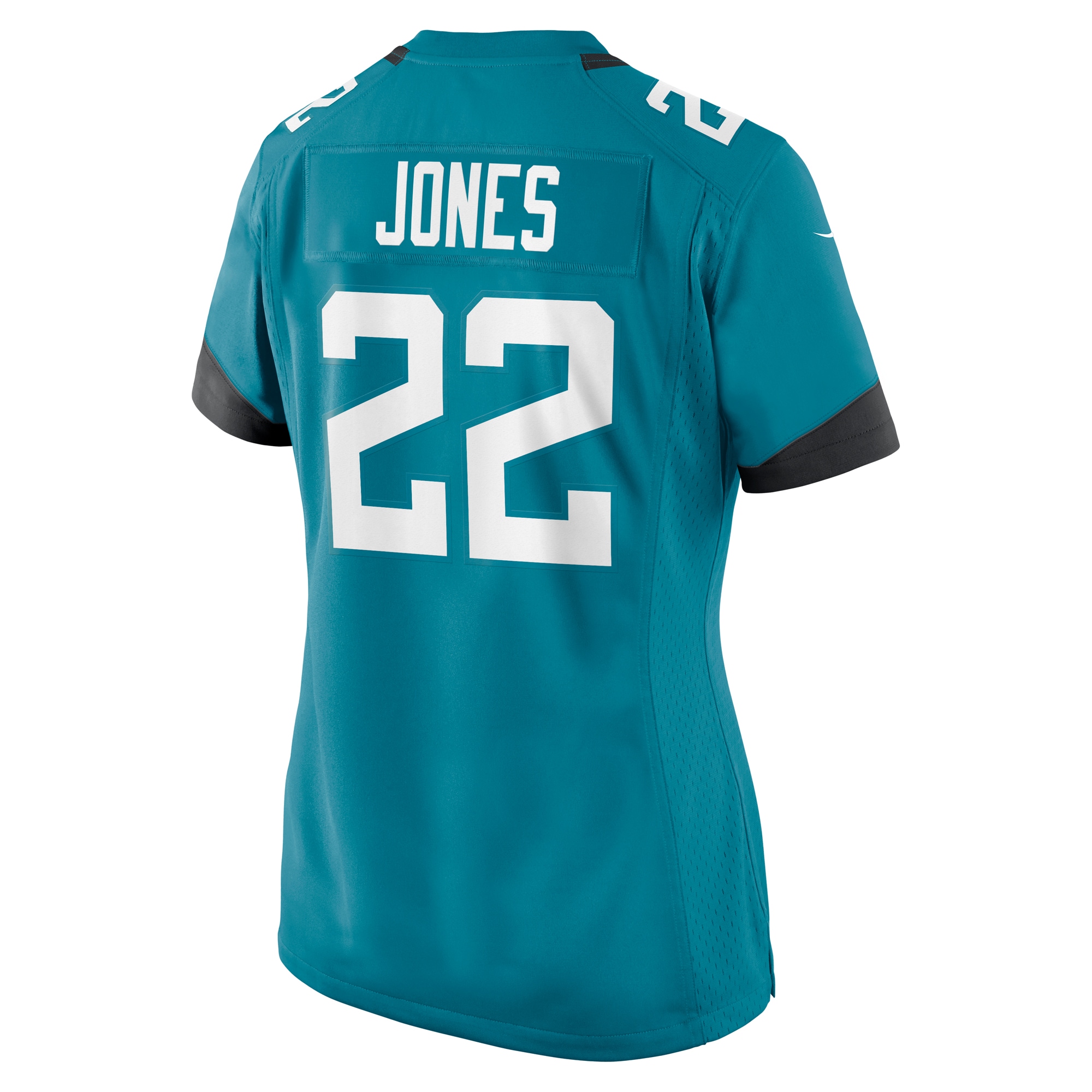 Women's Jacksonville Jaguars Jarrian Jones Teal Game Jersey JS1113 nicesnker - Image 3