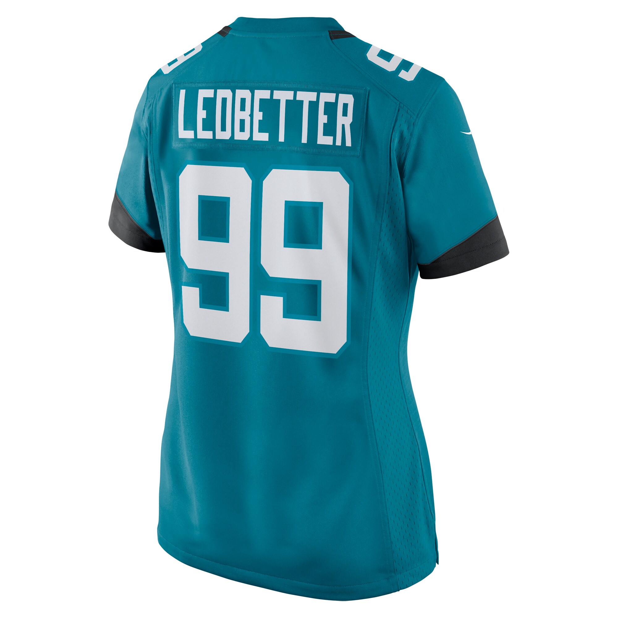 Women's Jacksonville Jaguars Jeremiah Ledbetter Teal Home Game Player Jersey JS3918 nicesnker - Image 3