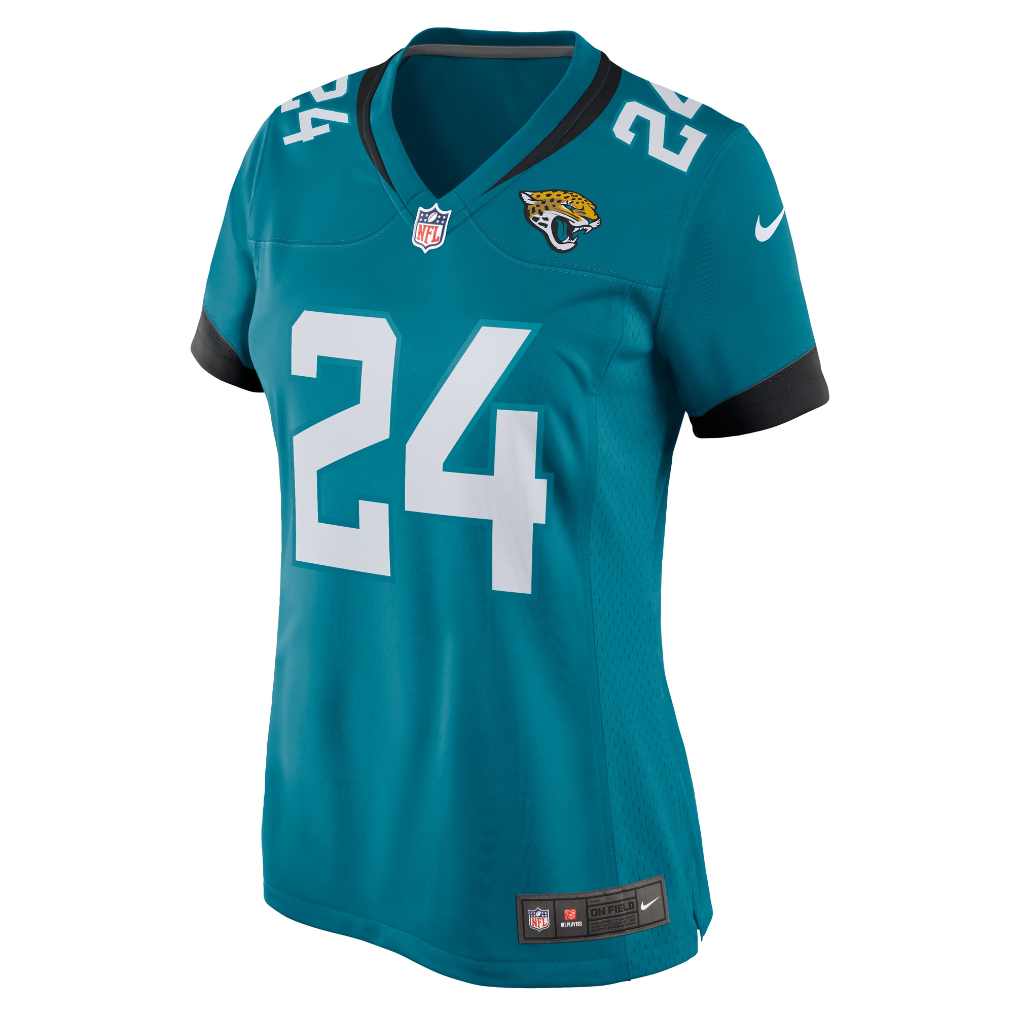 Women's Jacksonville Jaguars Snoop Conner Teal Game Player Jersey JS8843 nicesnker - Image 2