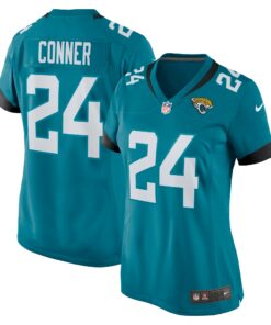 Women's Jacksonville Jaguars Snoop Conner Teal Game Player Jersey JS8843 nicesnker