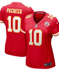 Women's Kansas City Chiefs Isiah Pacheco Red Game Player Jersey JS8224 nicesnker