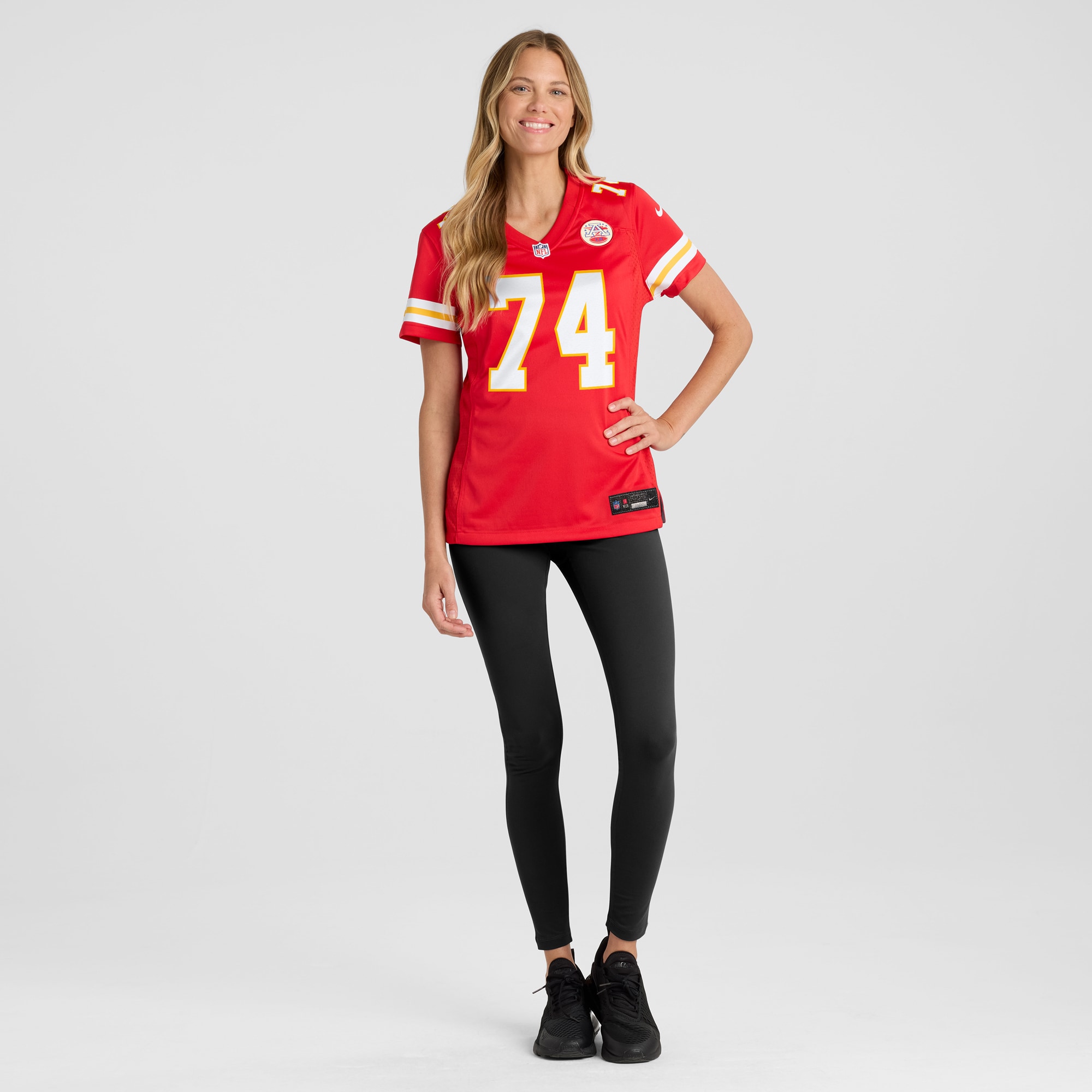 Women's Kansas City Chiefs Jawaan Taylor Red Game Player Jersey JS7563 nicesnker - Image 4