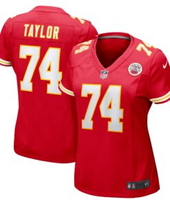 Women's Kansas City Chiefs Jawaan Taylor Red Game Player Jersey JS7563 nicesnker