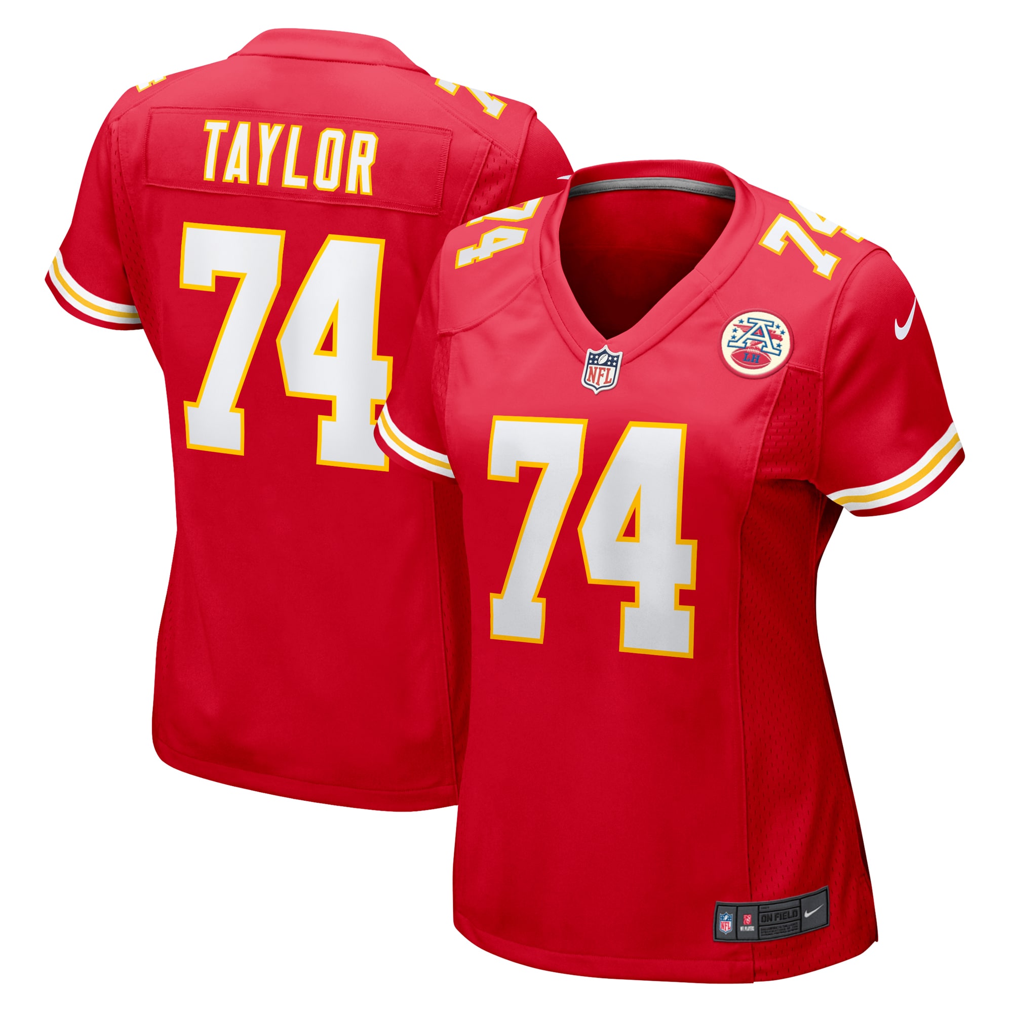 Women's Kansas City Chiefs Jawaan Taylor Red Game Player Jersey JS7563 nicesnker