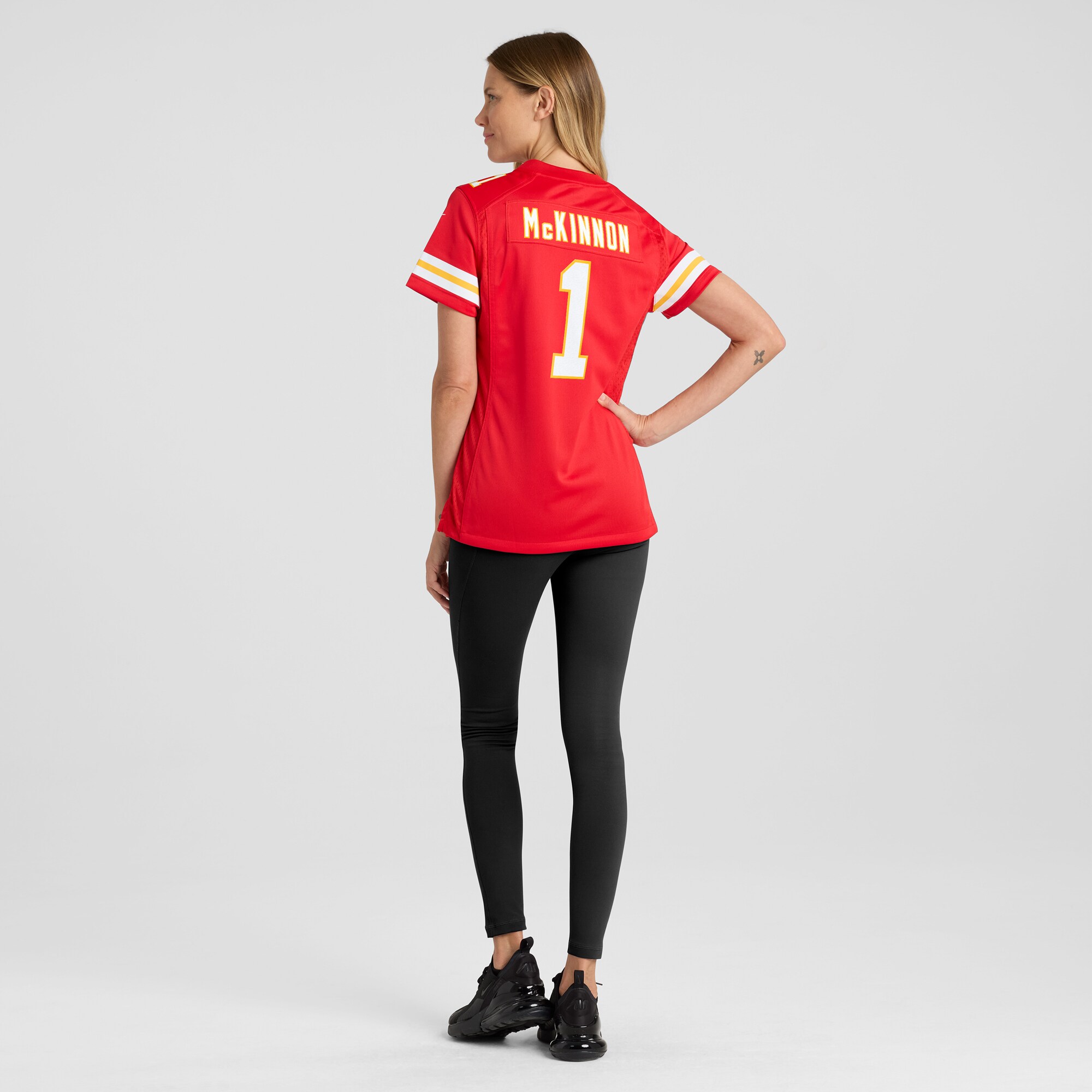 Women's Kansas City Chiefs Jerick McKinnon Red Game Player Jersey JS8046 nicesnker - Image 5