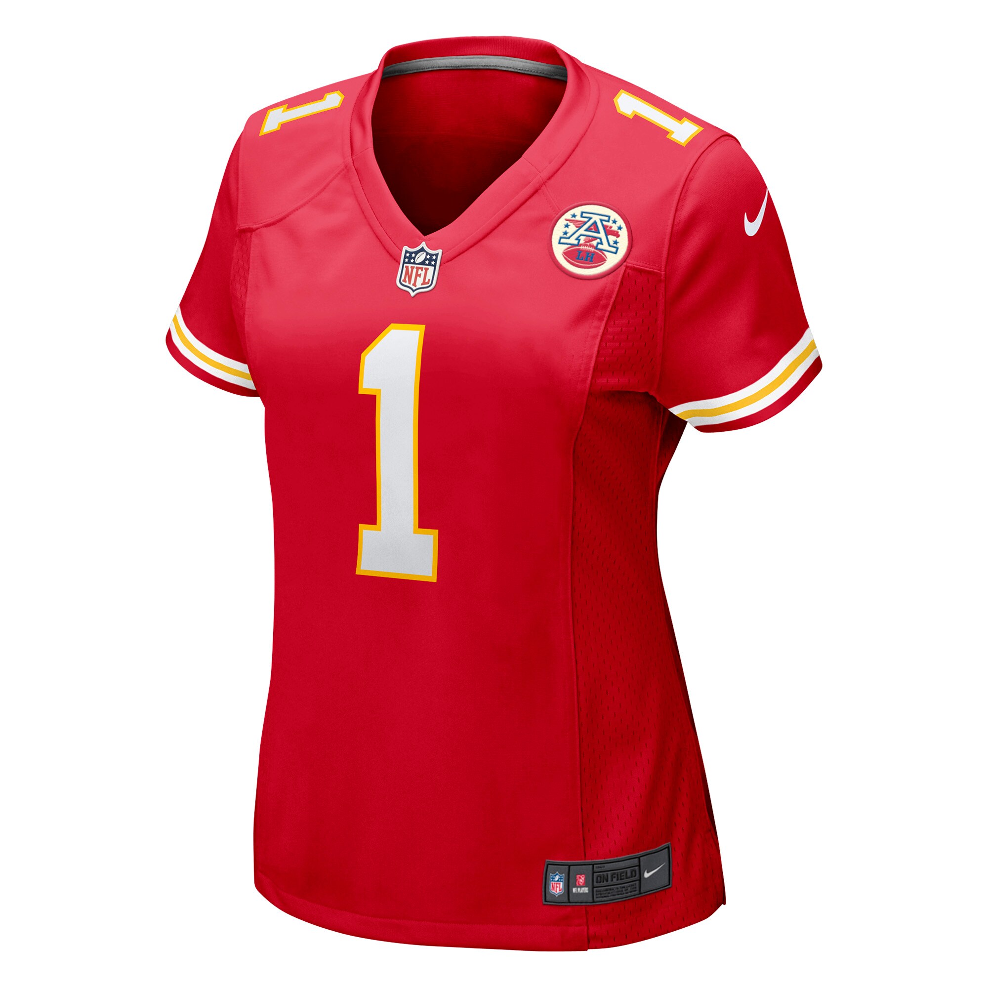 Women's Kansas City Chiefs Jerick McKinnon Red Game Player Jersey JS8046 nicesnker - Image 2