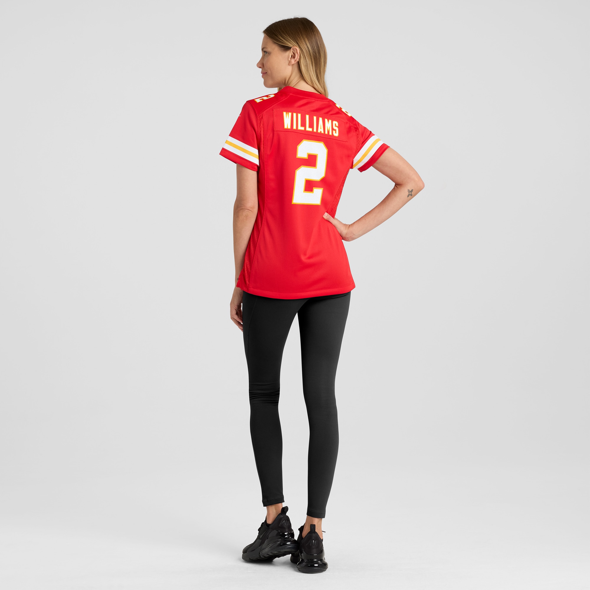 Women's Kansas City Chiefs Joshua Williams Red Game Jersey JS3191 nicesnker - Image 5