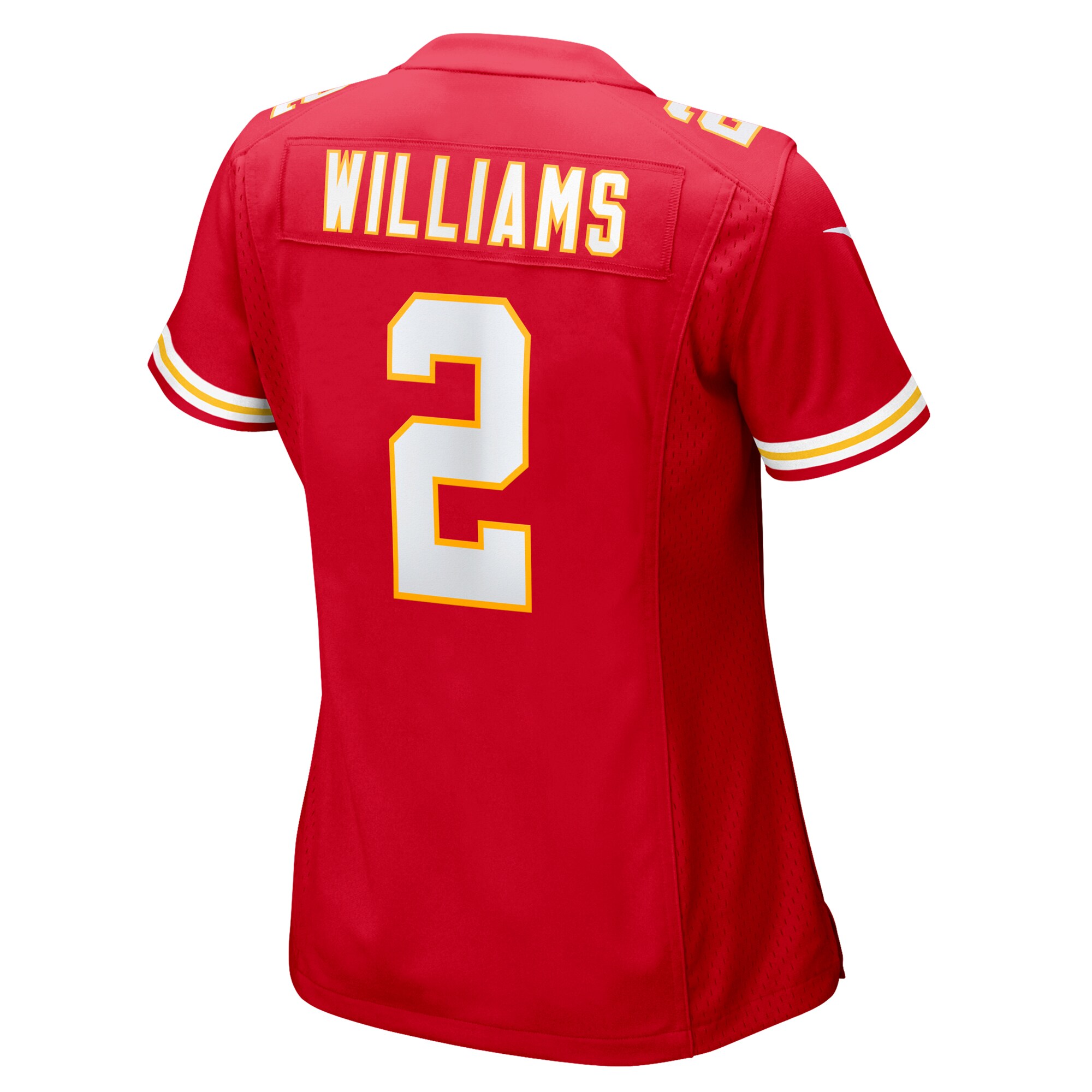 Women's Kansas City Chiefs Joshua Williams Red Game Jersey JS3191 nicesnker - Image 3