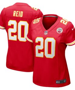 Women's Kansas City Chiefs Justin Reid Red Game Jersey JS9263 nicesnker