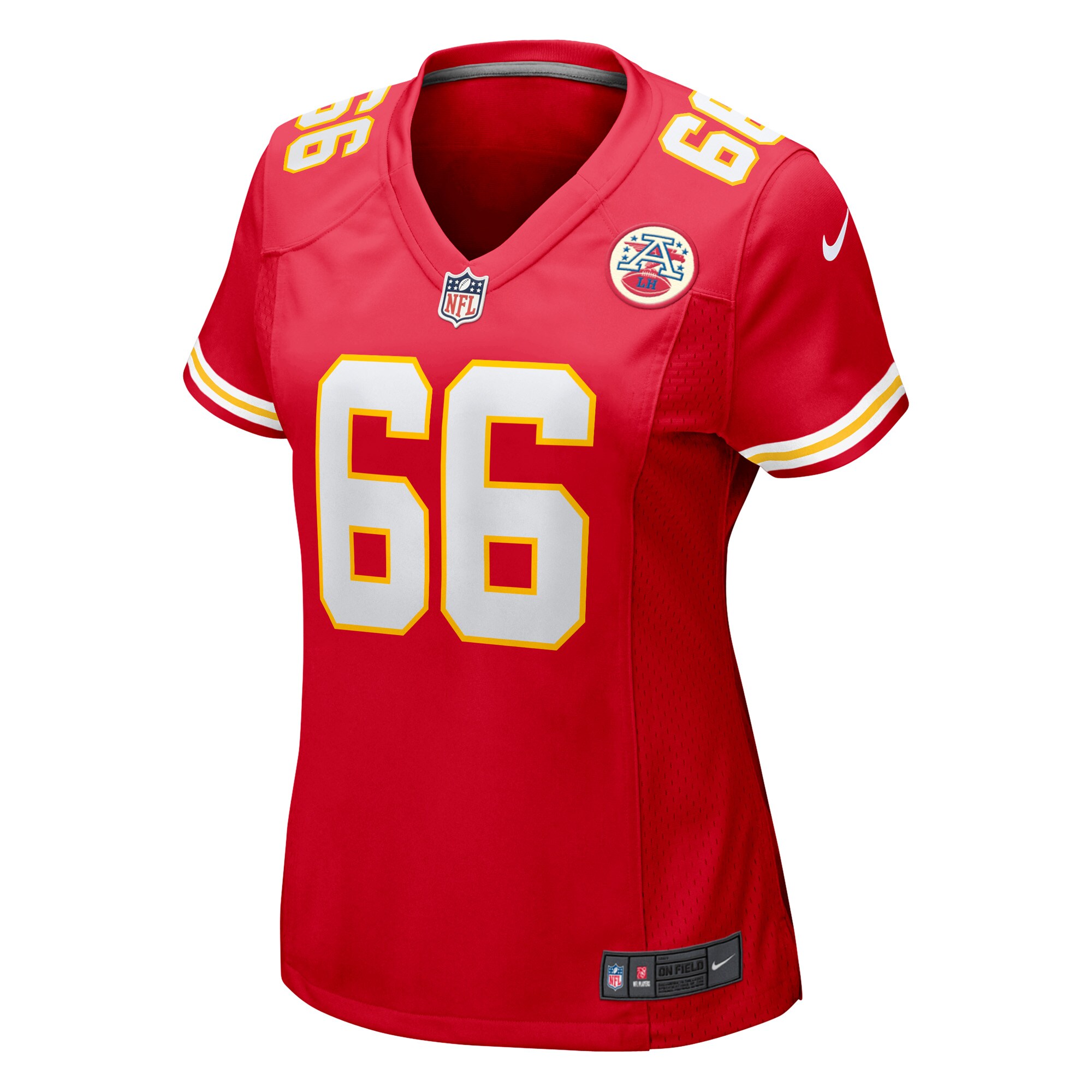 Women's Kansas City Chiefs Mike Caliendo Red Game Player Jersey JS4654 nicesnker - Image 2