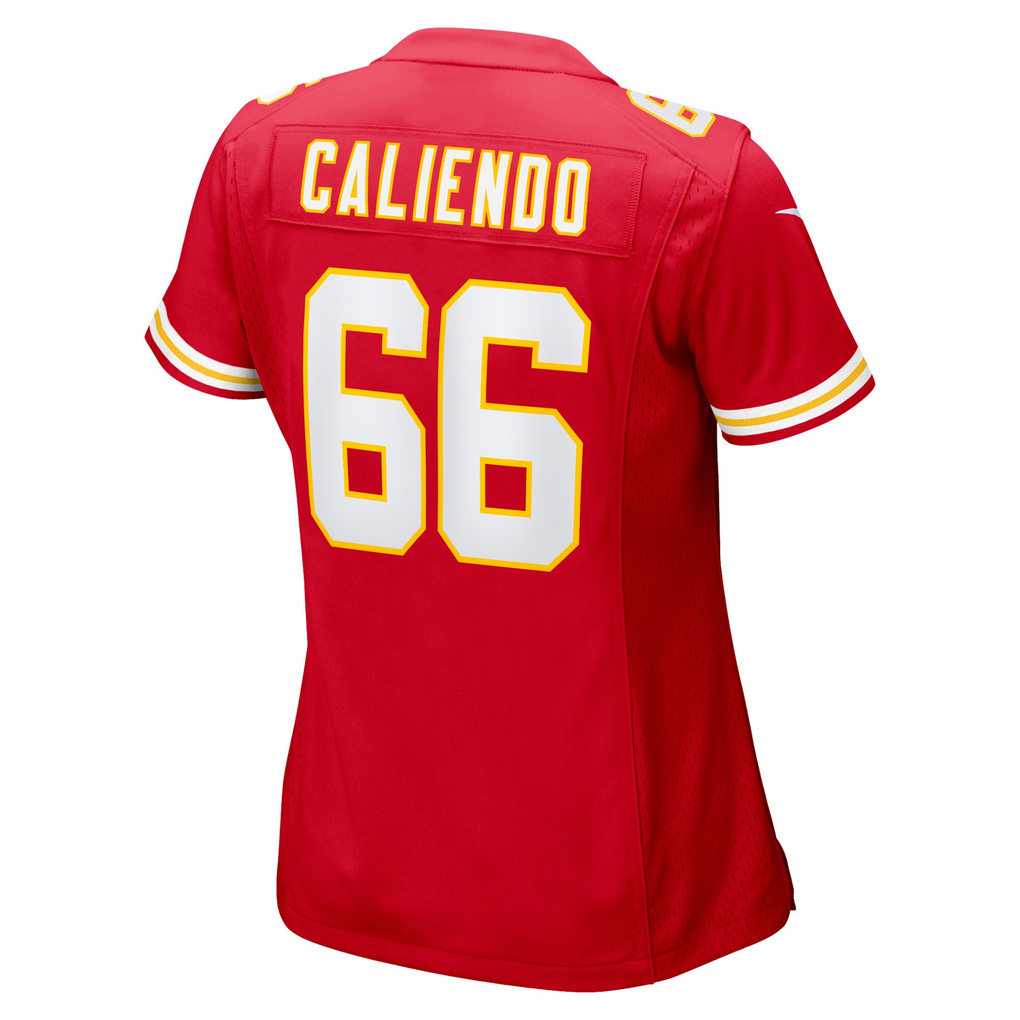 Women's Kansas City Chiefs Mike Caliendo Red Game Player Jersey JS4654 nicesnker - Image 3