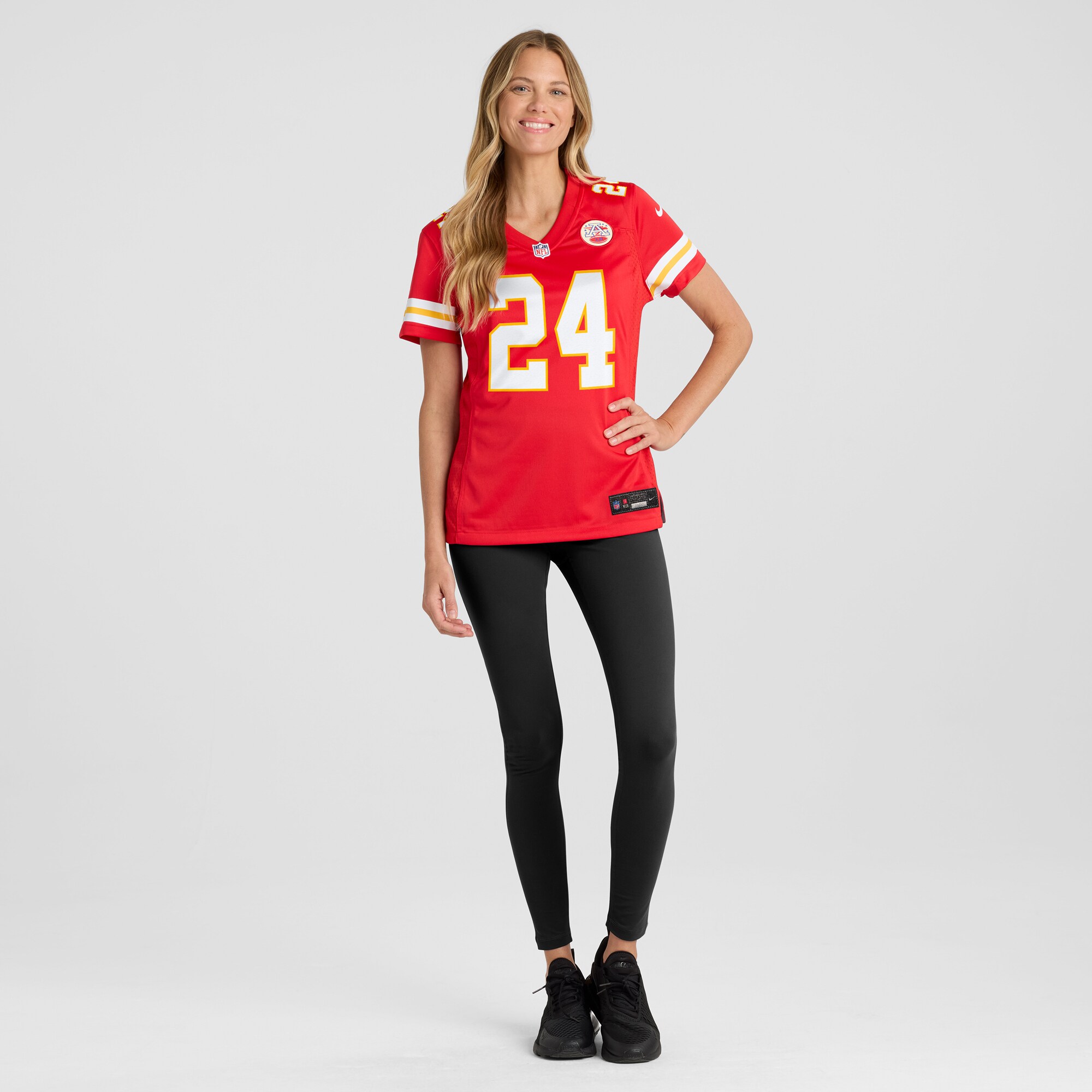 Women's Kansas City Chiefs Skyy Moore Red Game Player Jersey JS2646 nicesnker - Image 4