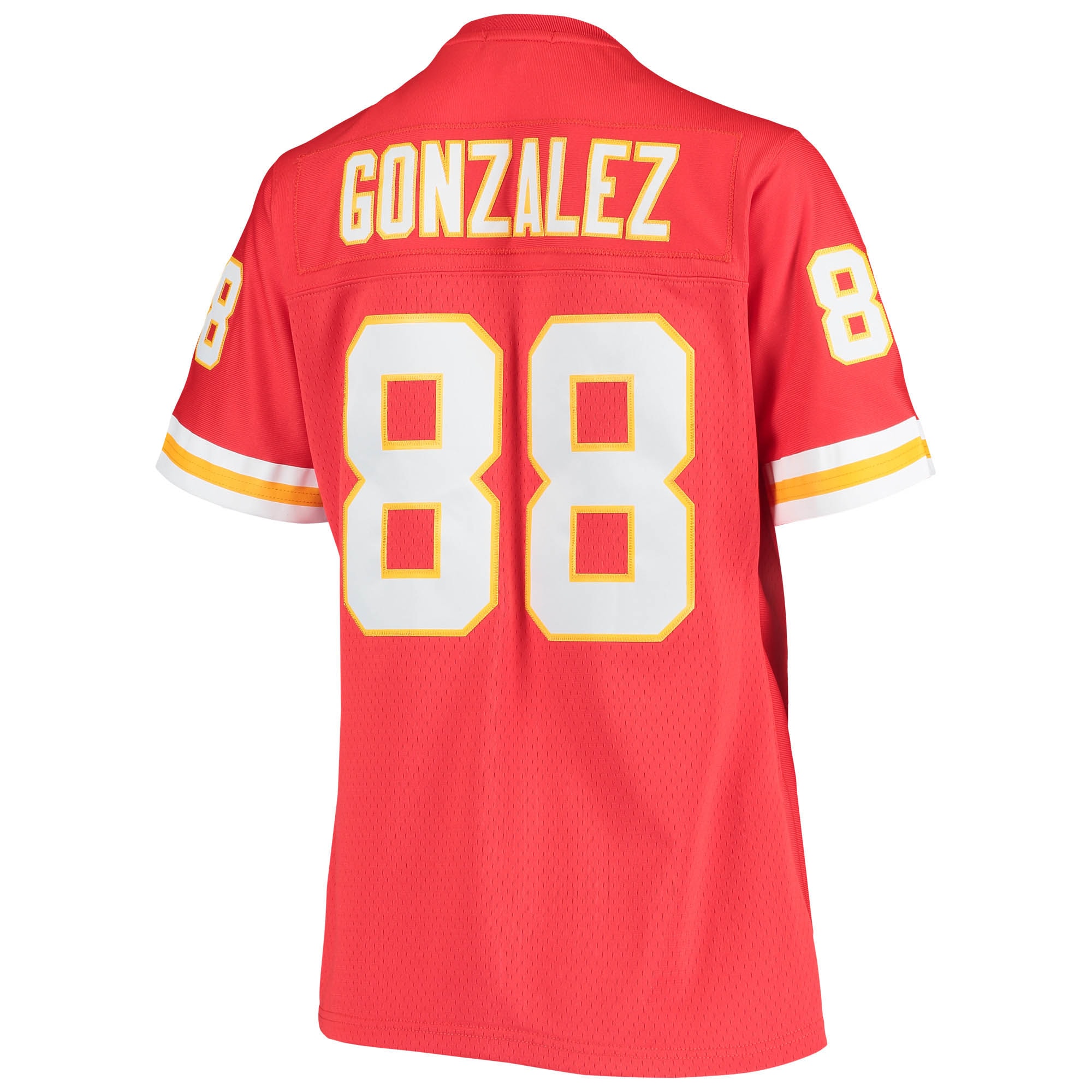 Women's Kansas City Chiefs Tony Gonzalez Mitchell & Ness Red Legacy Team Jersey JS4967 nicesnker - Image 3