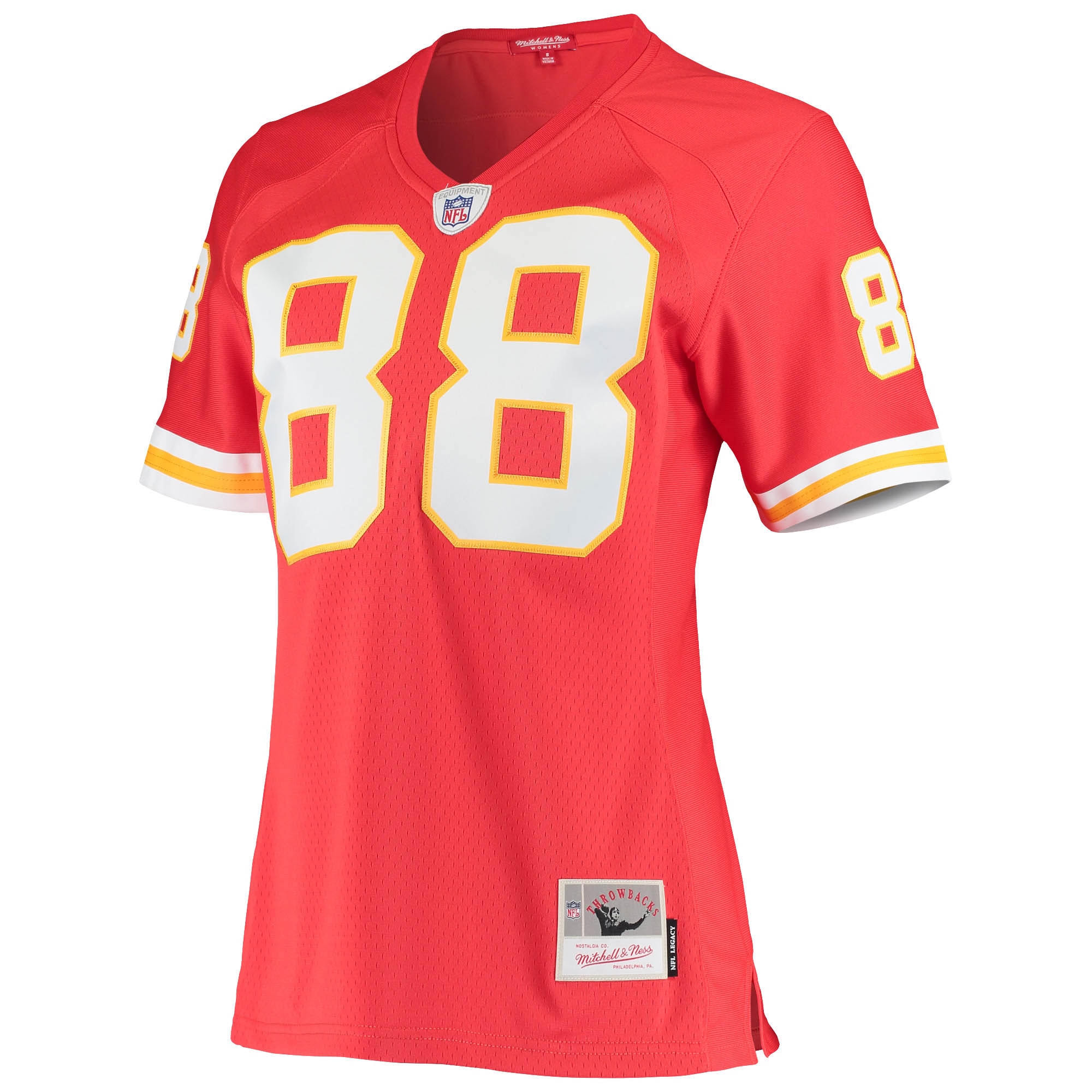 Women's Kansas City Chiefs Tony Gonzalez Mitchell & Ness Red Legacy Team Jersey JS4967 nicesnker - Image 2