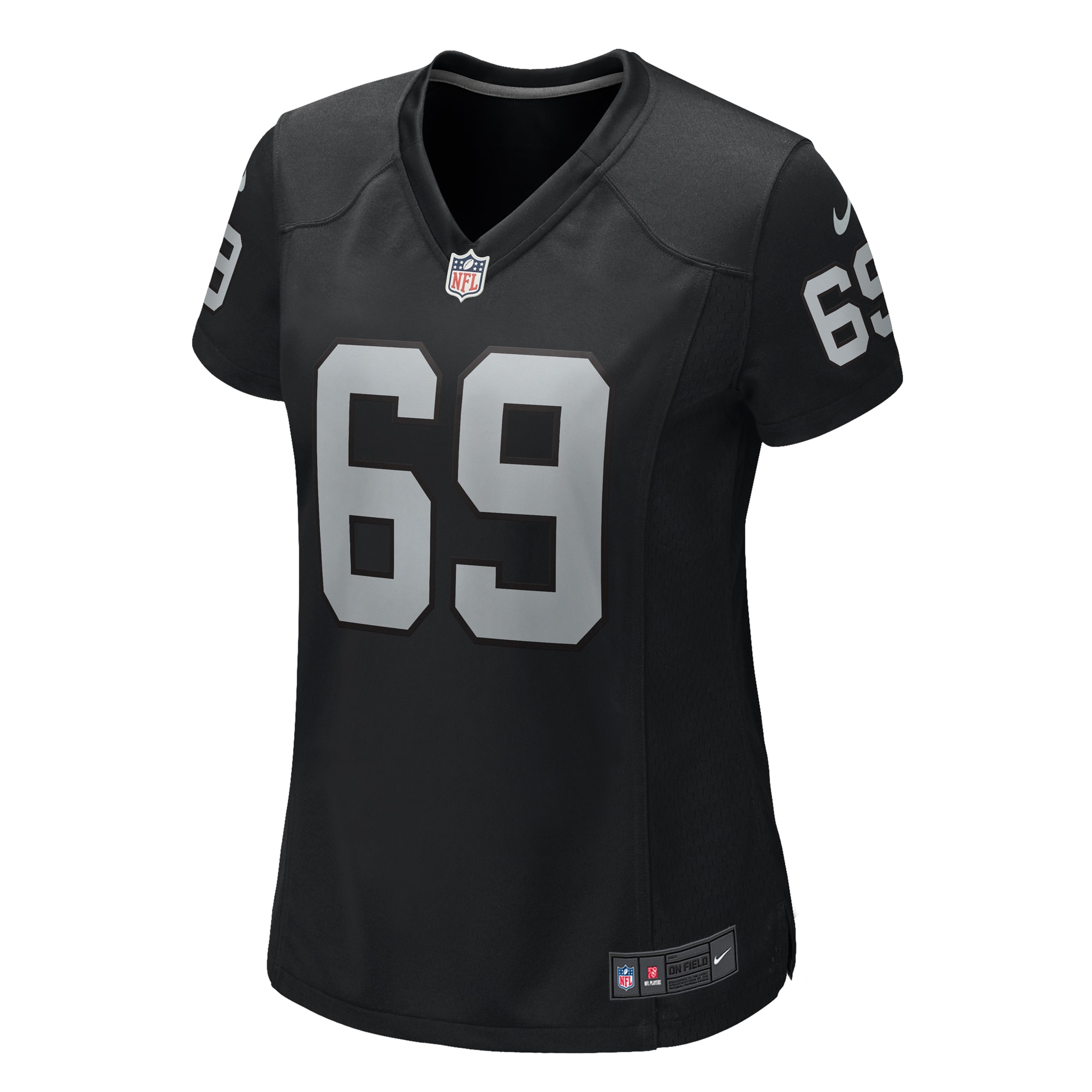 Women's Las Vegas Raiders Adam Butler Black Game Jersey JS3036 nicesnker - Image 2