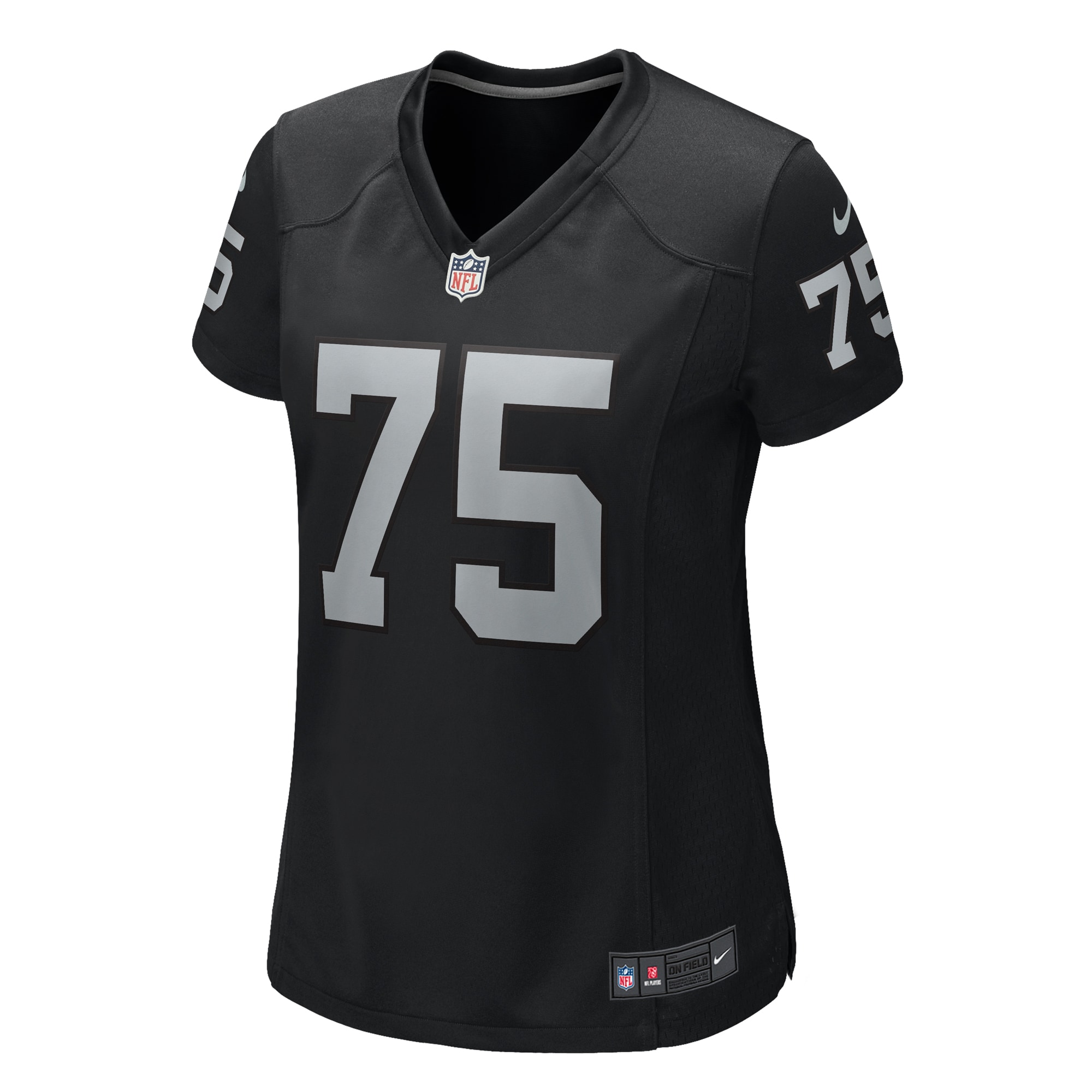 Women's Las Vegas Raiders Andrus Peat Black Game Jersey JS5556 nicesnker - Image 2