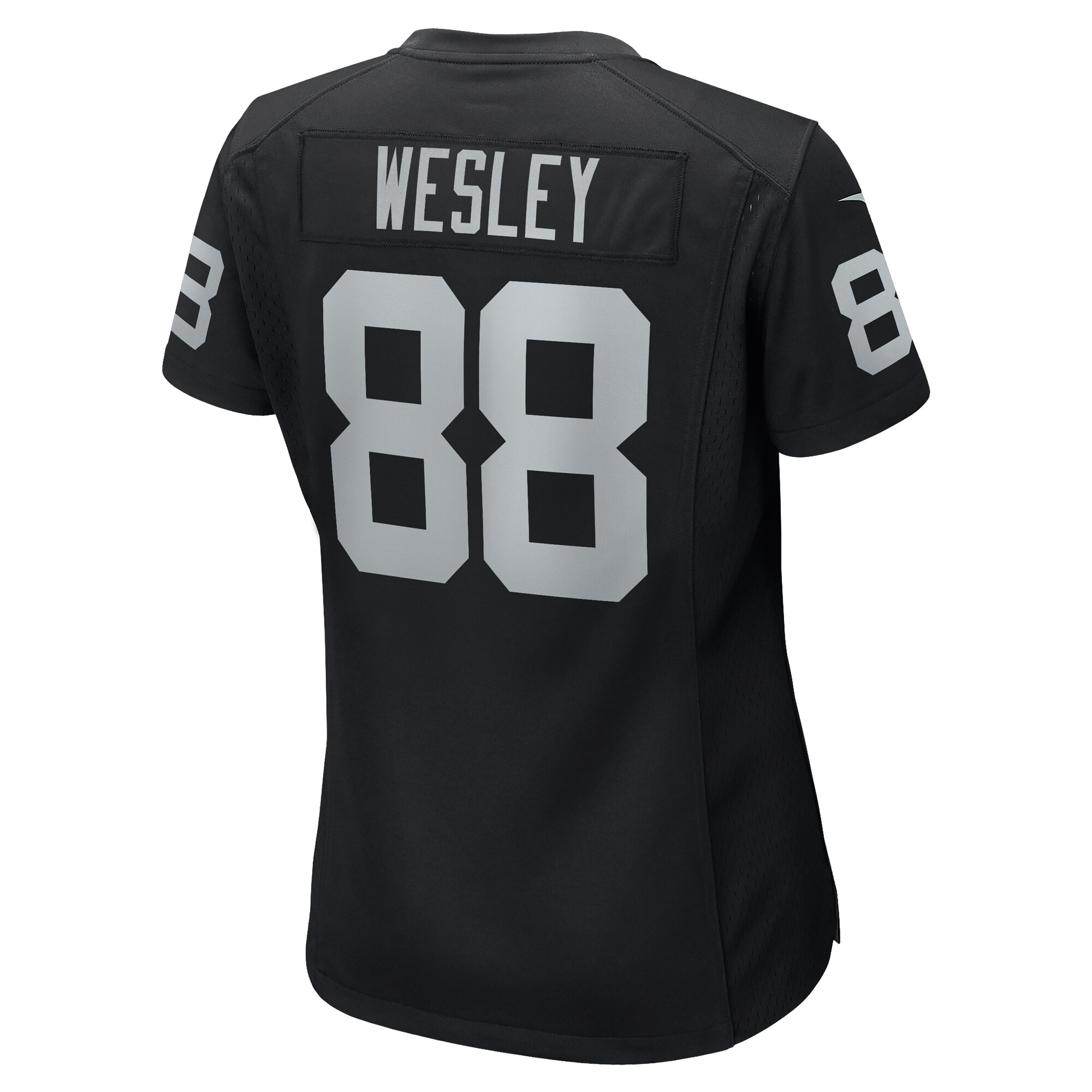 Women's Las Vegas Raiders Antoine Wesley Black Team Game Jersey JS5810 nicesnker - Image 3