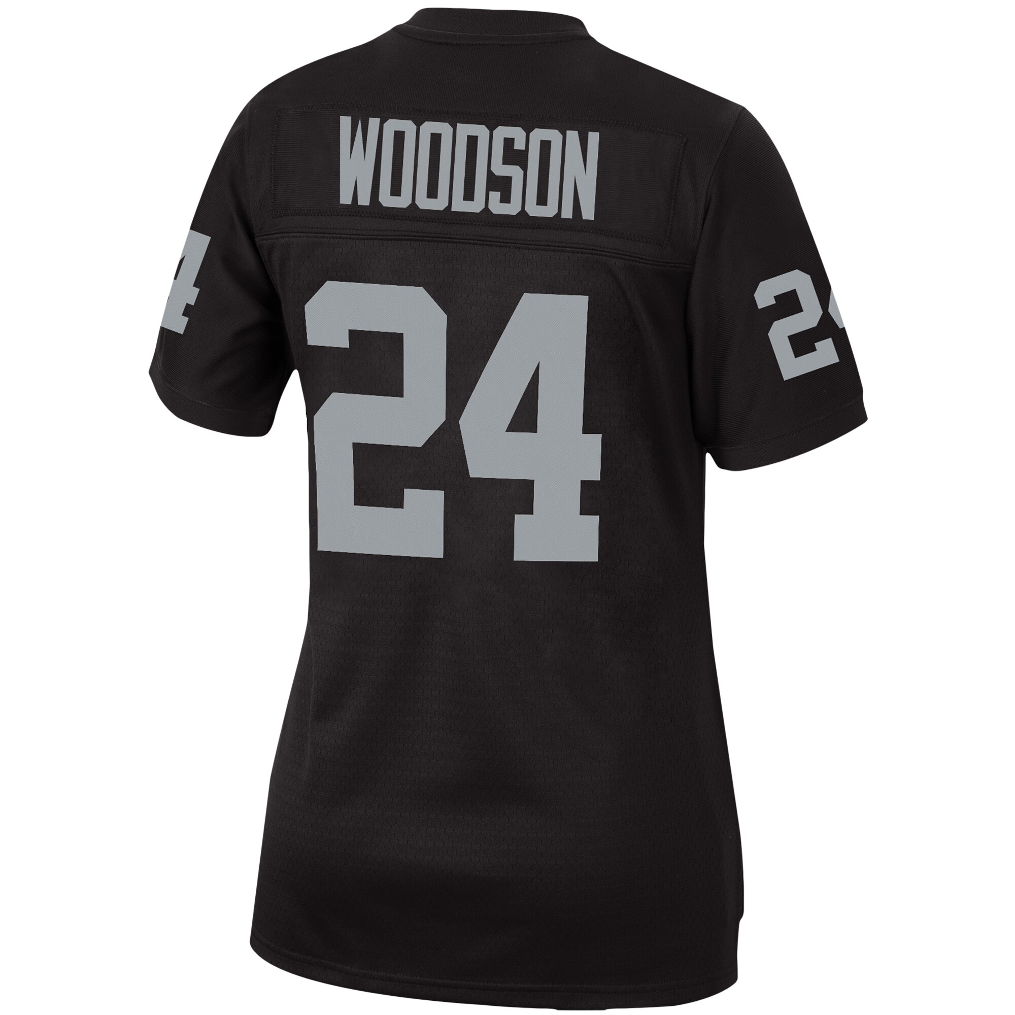 Women's Las Vegas Raiders Charles Woodson Mitchell & Ness Black Legacy Team Jersey JS6234 nicesnker - Image 3