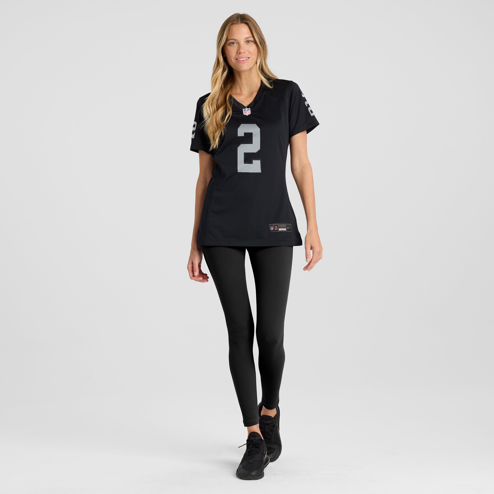 Women's Las Vegas Raiders Daniel Carlson Black Game Jersey JS8044 nicesnker - Image 4