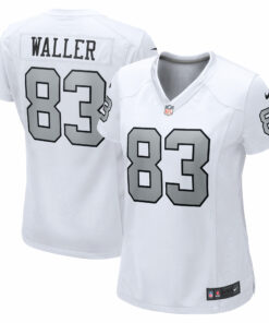 Women's Las Vegas Raiders Darren Waller White Player Jersey JS8828 nicesnker