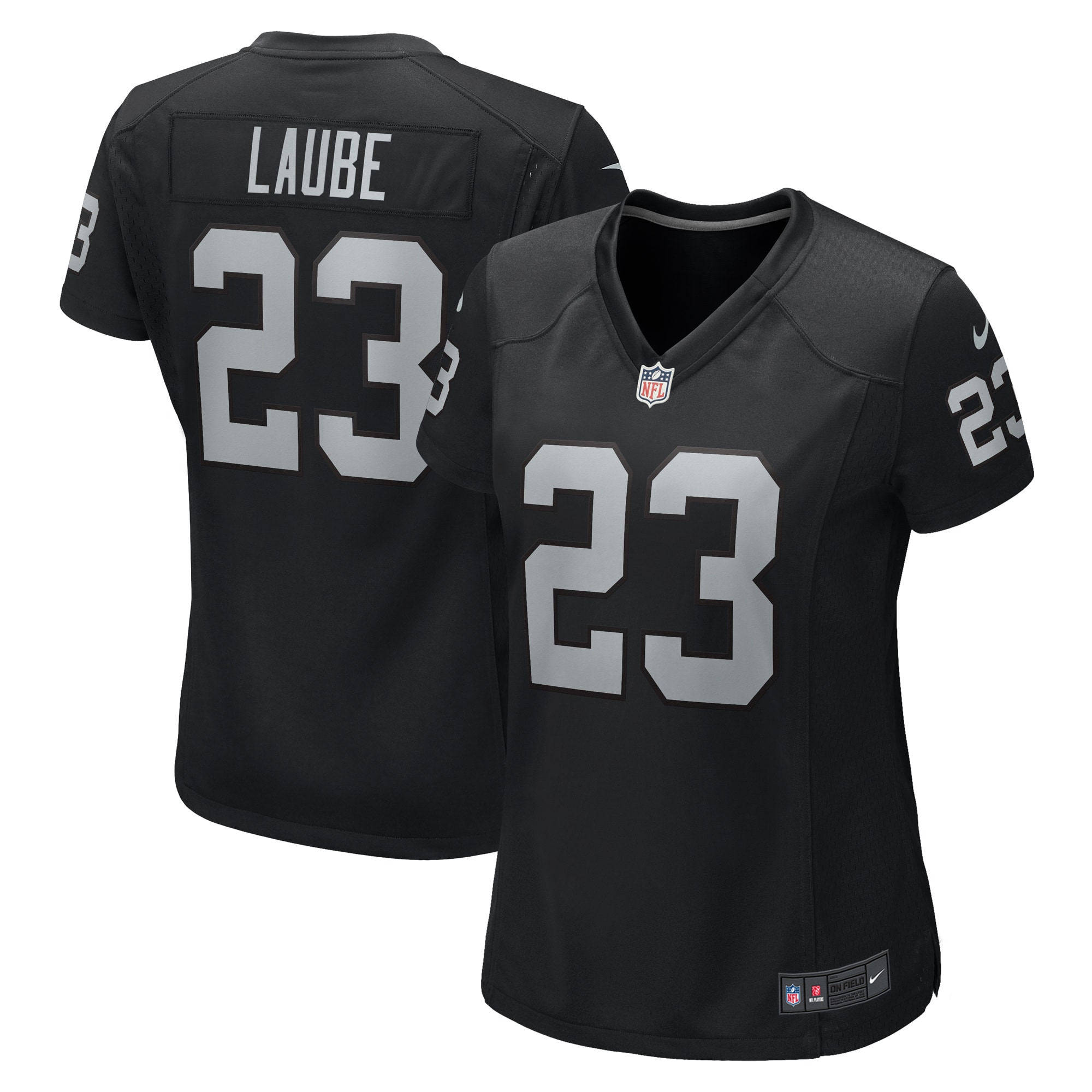 Women's Las Vegas Raiders Dylan Laube Black Game Jersey JS4261 nicesnker