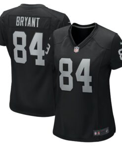 Women's Las Vegas Raiders Harrison Bryant Black Team Game Jersey JS4958 nicesnker
