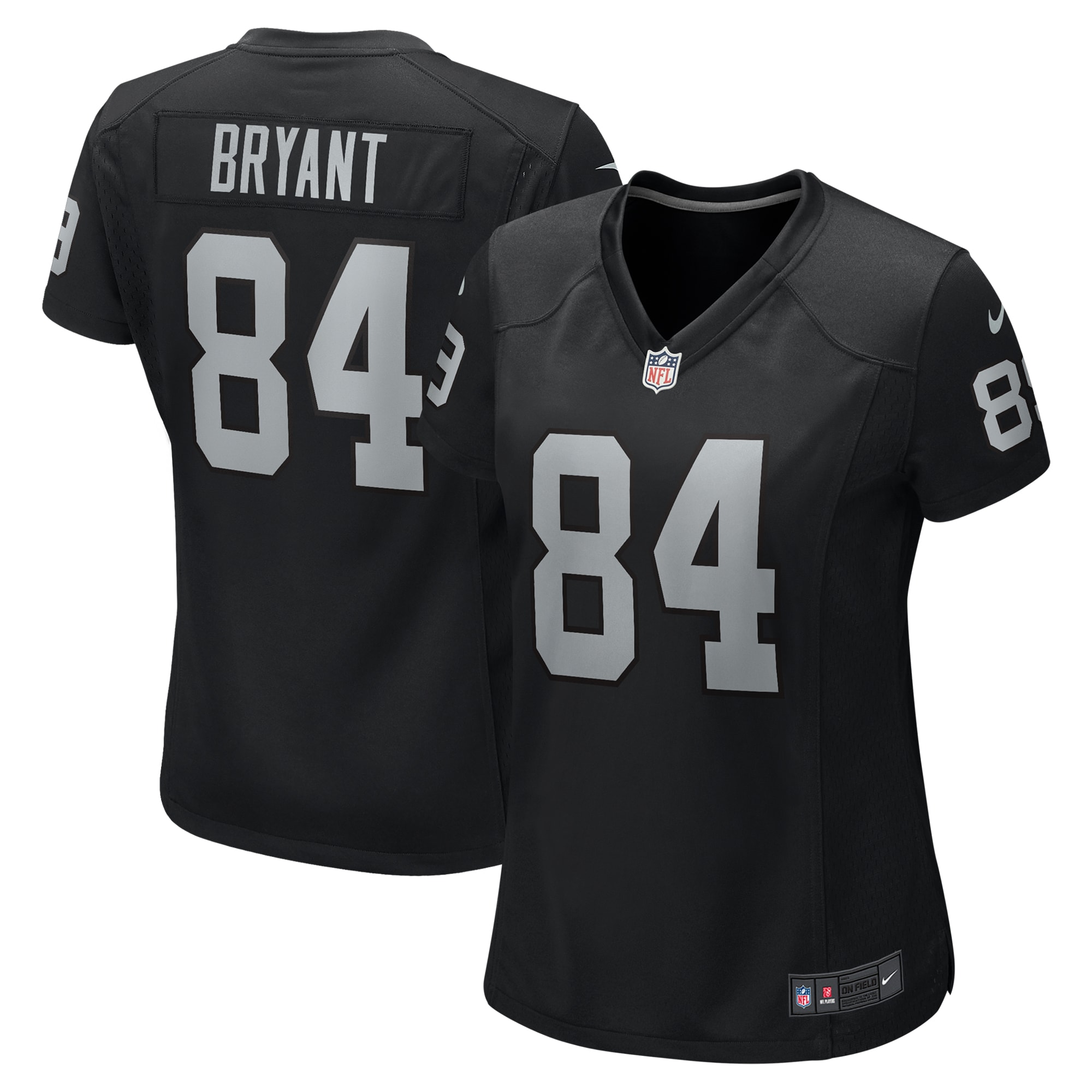 Women's Las Vegas Raiders Harrison Bryant Black Team Game Jersey JS4958 nicesnker