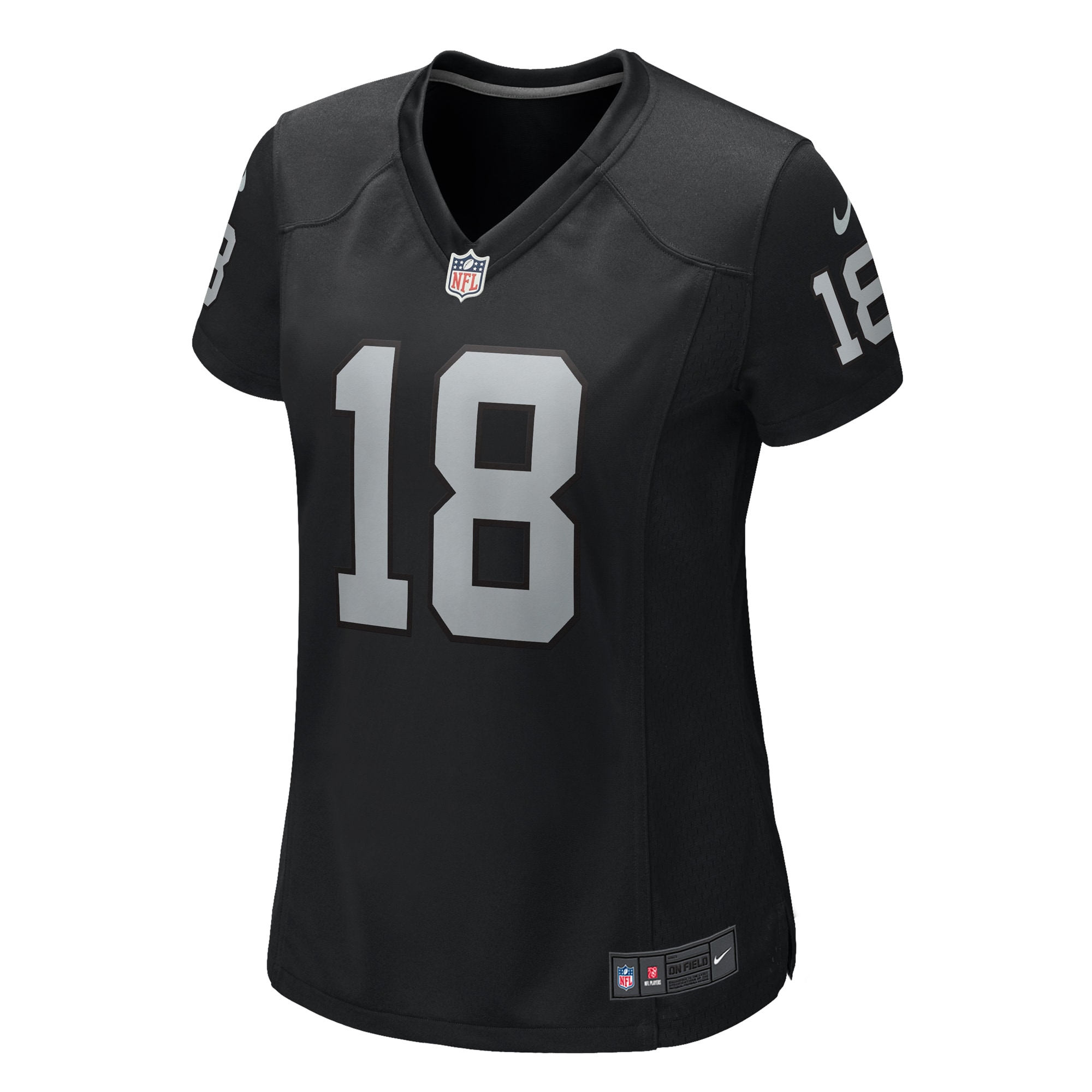 Women's Las Vegas Raiders Jack Jones Black Game Jersey JS3520 nicesnker - Image 2