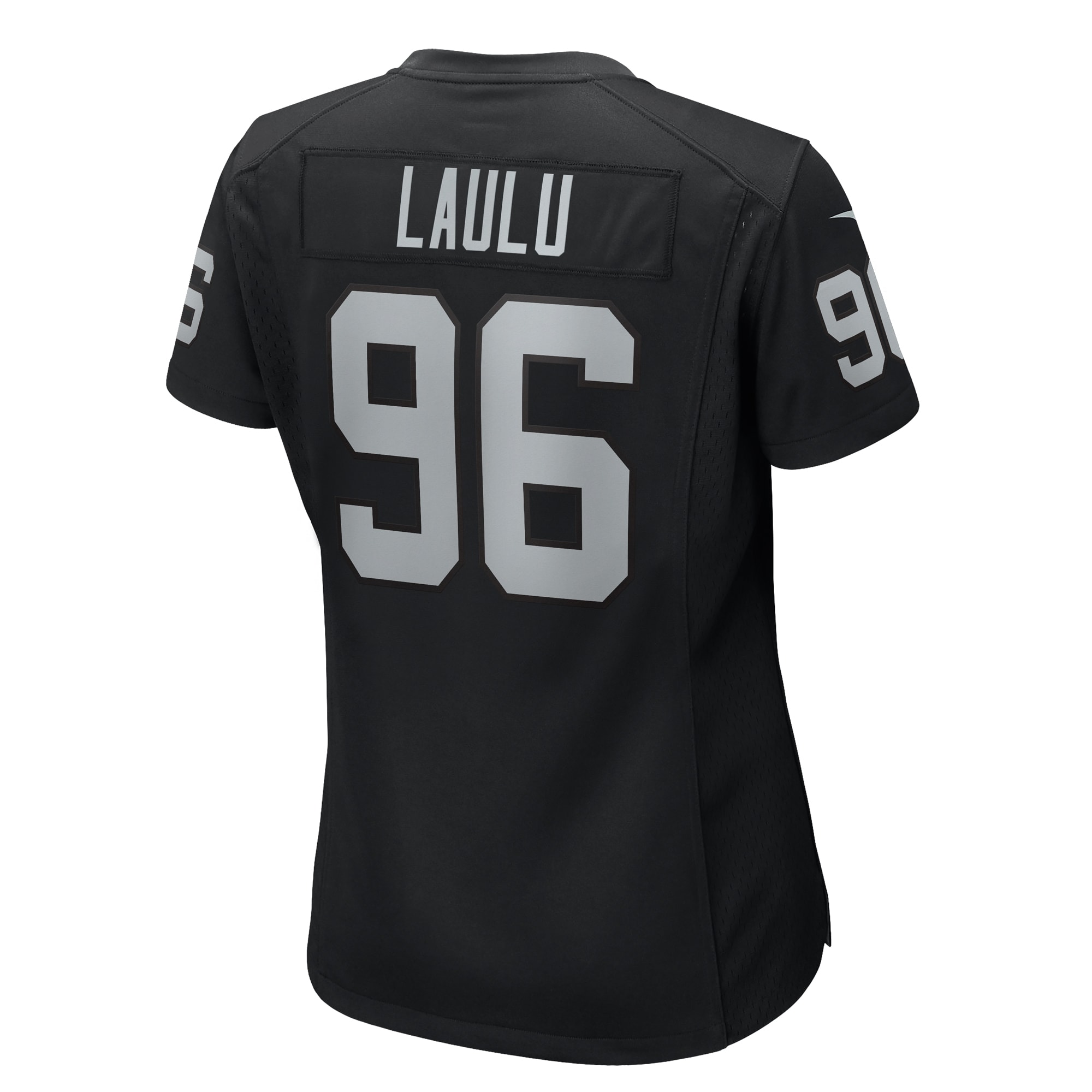 Women's Las Vegas Raiders Jonah Laulu Black Game Jersey JS5929 nicesnker - Image 3