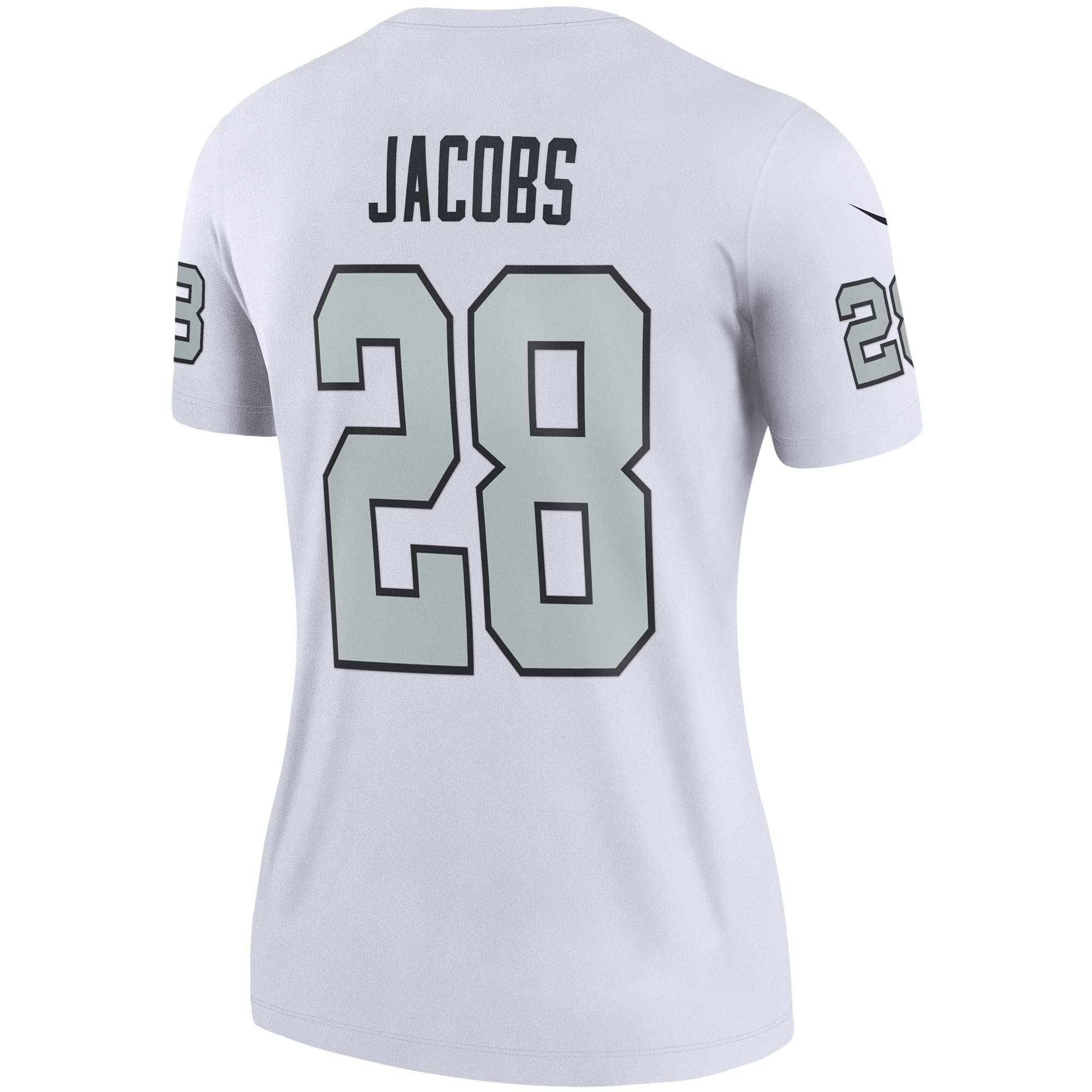 Women's Las Vegas Raiders Josh Jacobs White Alternate Legend Player Performance Top JS3852 nicesnker - Image 3