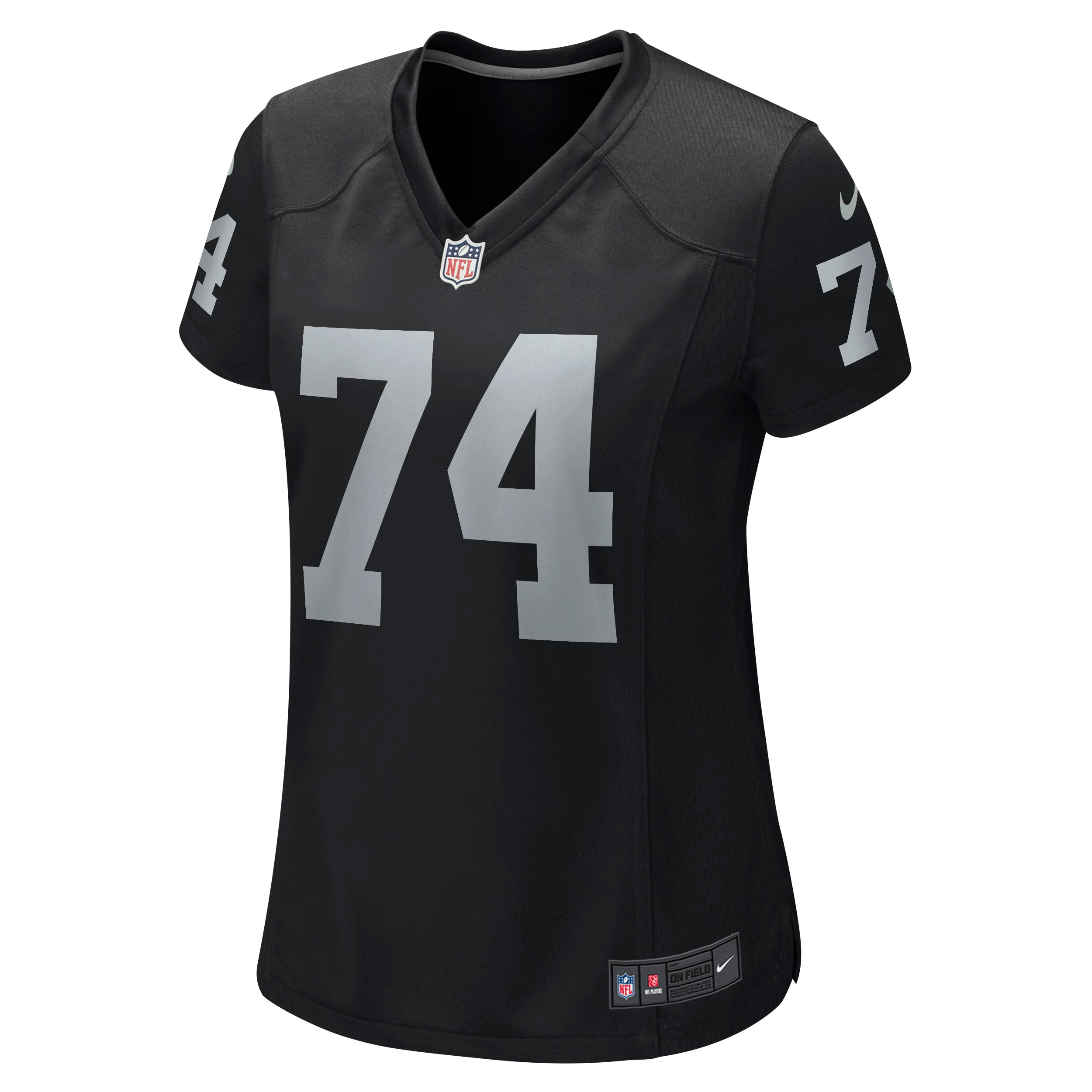 Women's Las Vegas Raiders Kolton Miller Black Game Jersey JS3465 nicesnker - Image 2