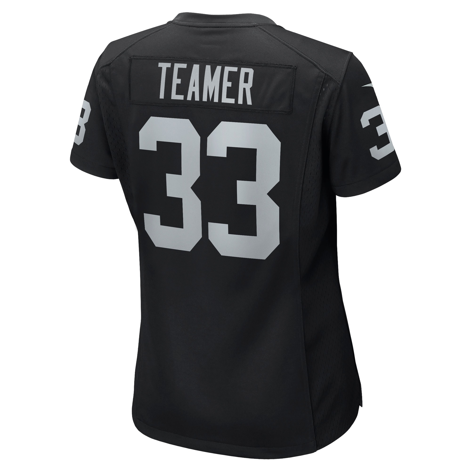 Women's Las Vegas Raiders Roderic Teamer Black Game Jersey JS5330 nicesnker - Image 3