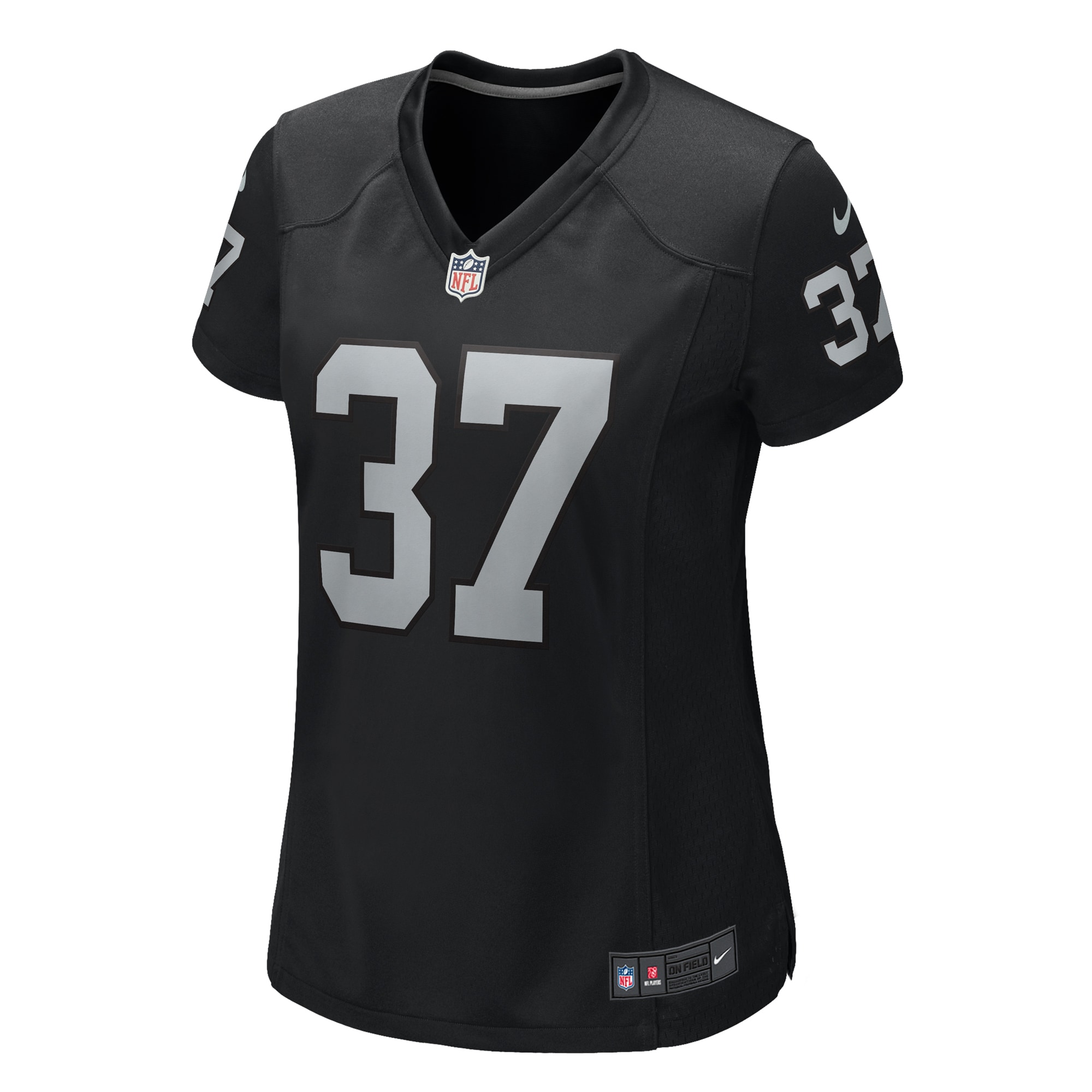 Women's Las Vegas Raiders Trey Taylor Black Game Jersey JS1574 nicesnker - Image 2