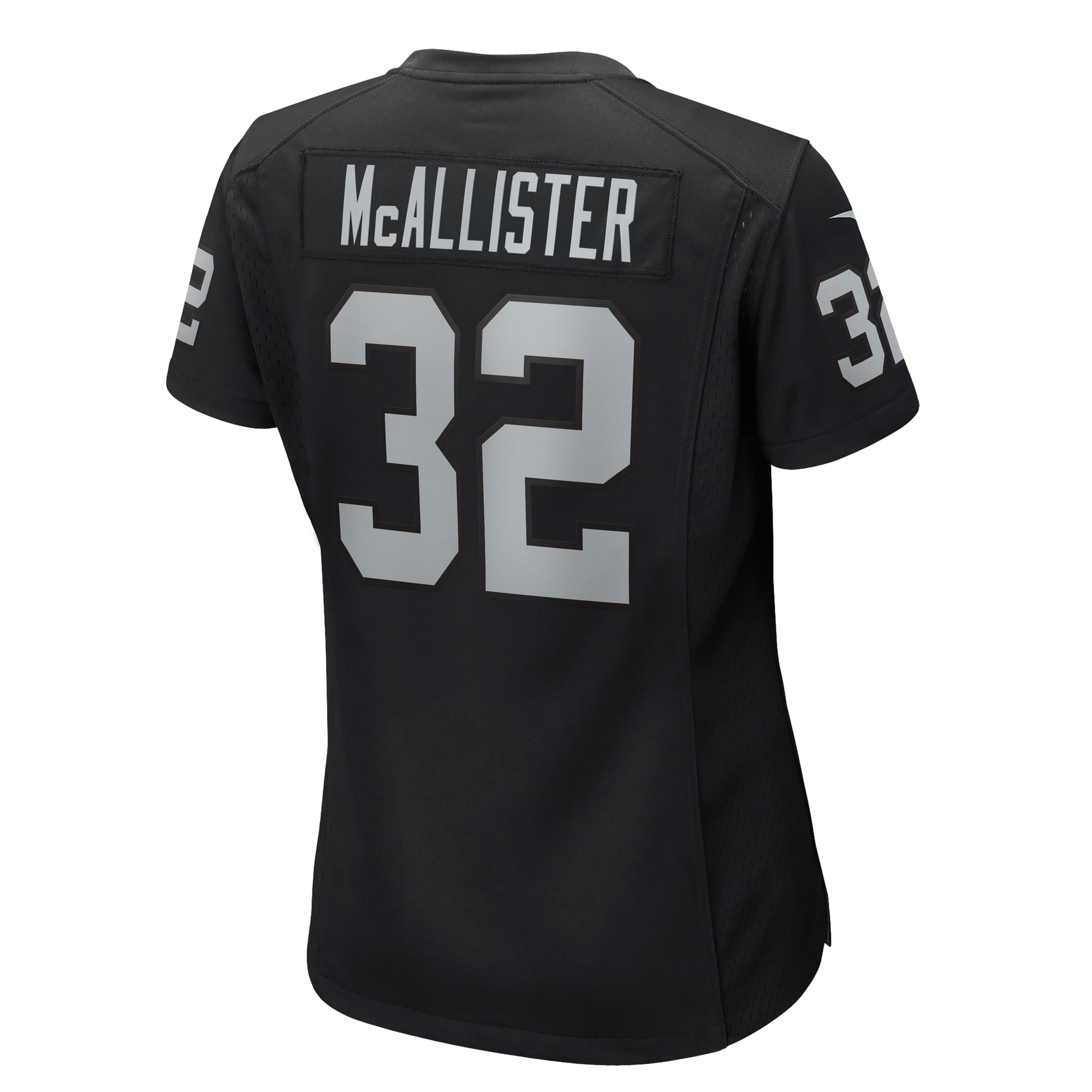 Women's Las Vegas Raiders Tyreik McAllister Black Game Jersey JS9885 nicesnker - Image 3