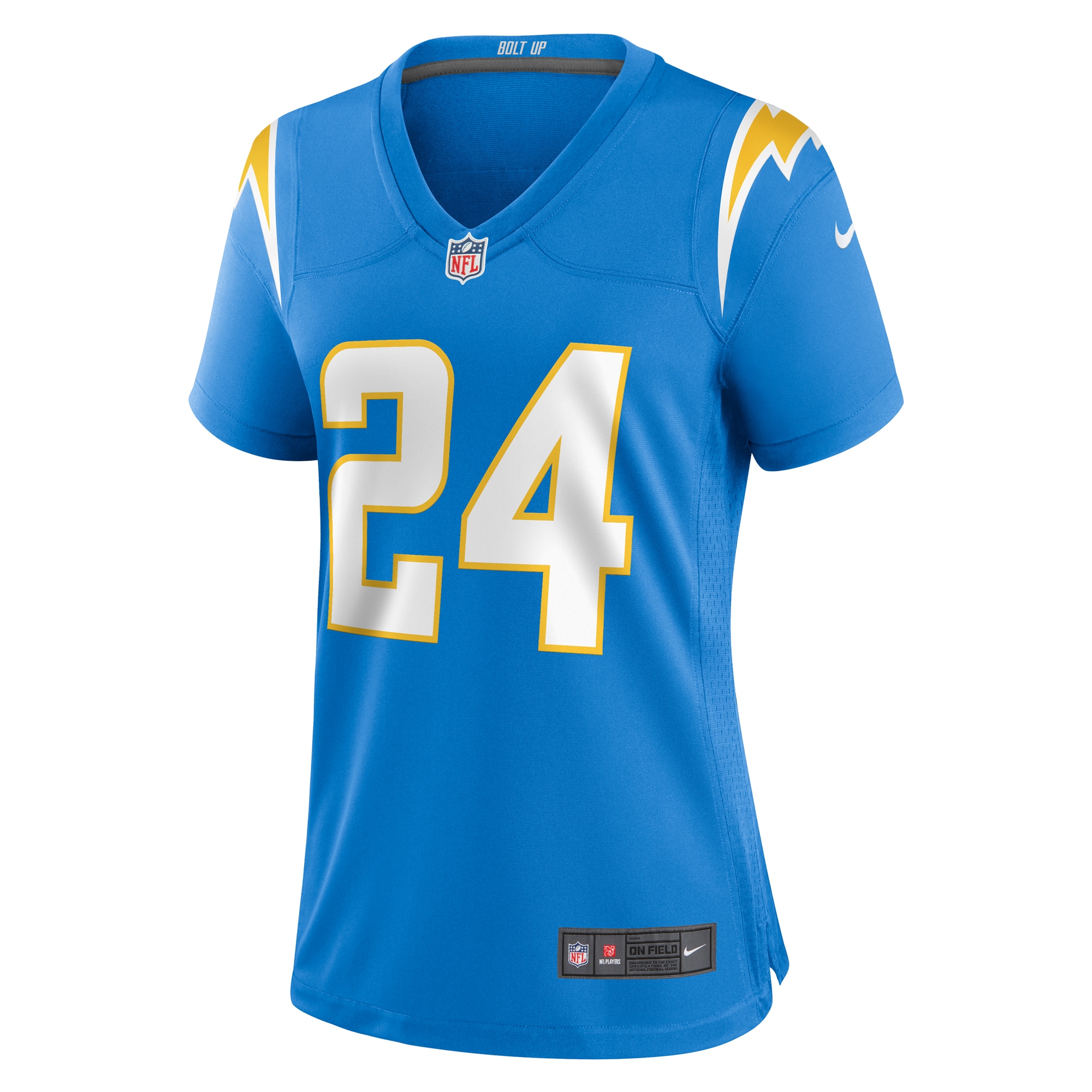 Women's Los Angeles Chargers AJ Finley Powder Blue Team Game Jersey JS1752 nicesnker - Image 2