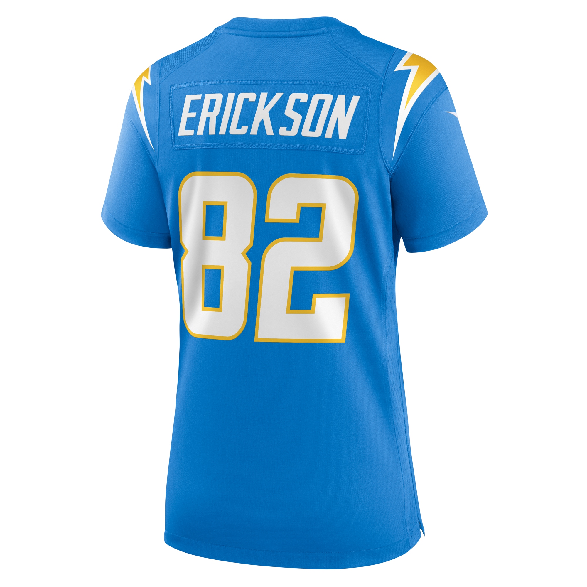 Women's Los Angeles Chargers Alex Erickson Powder Blue Team Game Jersey JS5118 nicesnker - Image 3