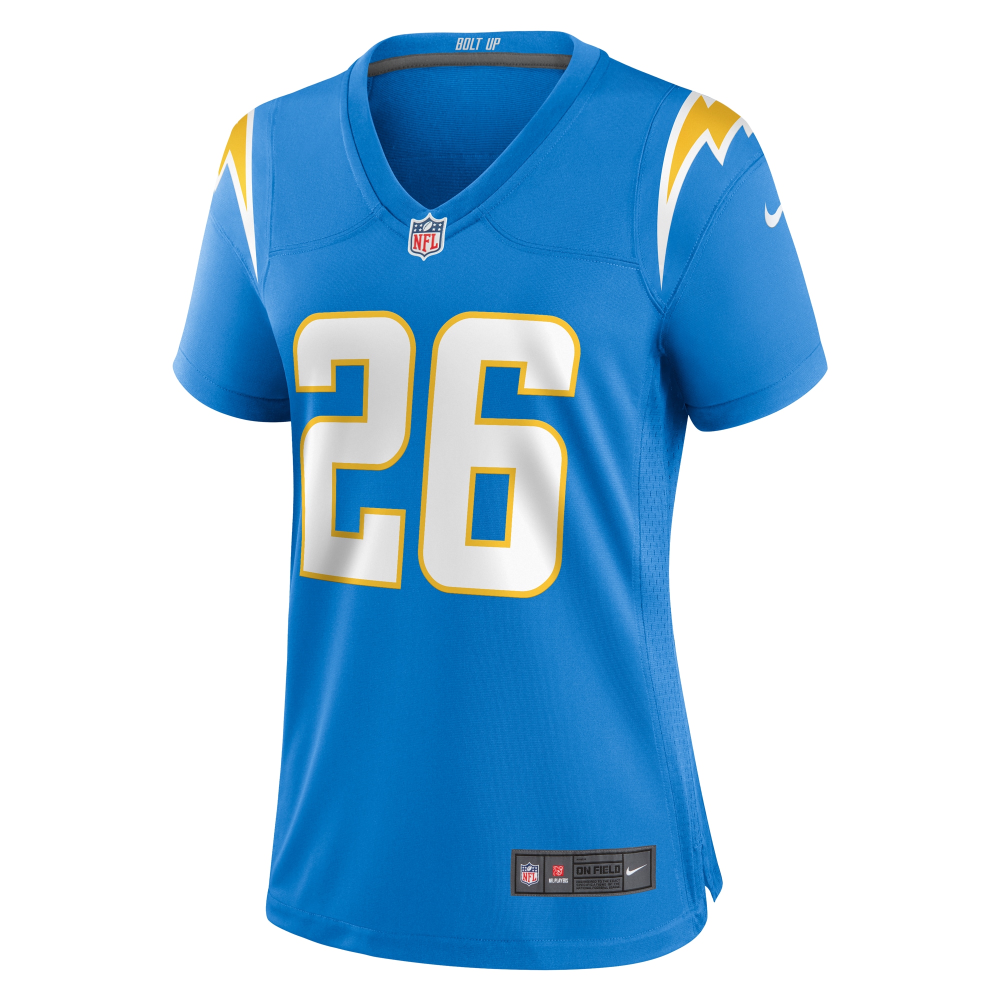 Women's Los Angeles Chargers Alex Erickson Powder Blue Team Game Jersey JS5118 nicesnker - Image 2