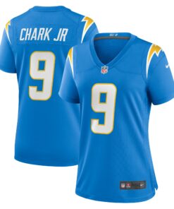 Women's Los Angeles Chargers DJ Chark Jr. Powder Blue Game Jersey JS4700 nicesnker