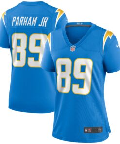 Women's Los Angeles Chargers Donald Parham Jr. Powder Blue Game Jersey JS2160 nicesnker