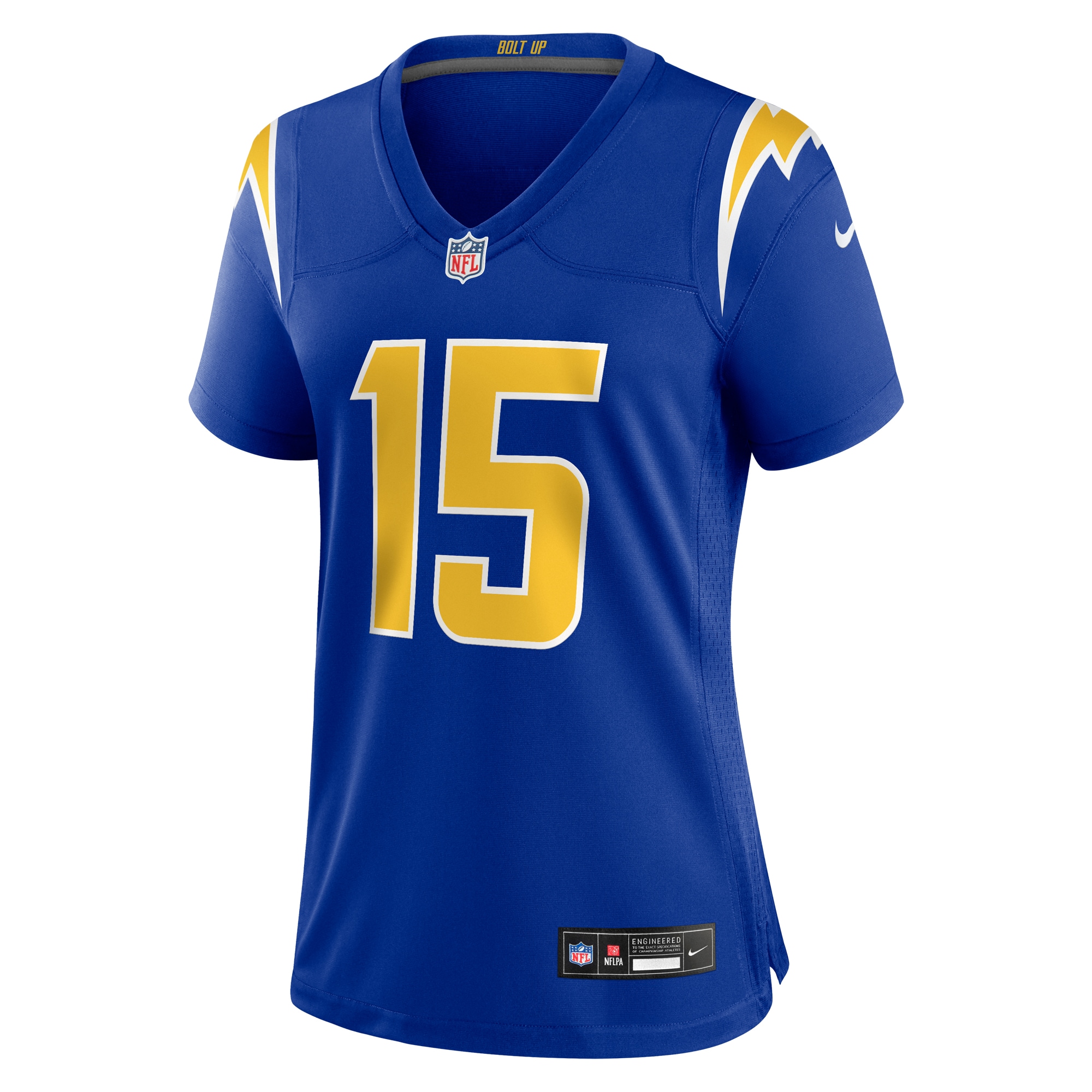 Women's Los Angeles Chargers Ladd McConkey Royal Alternate Game Jersey JS5246 nicesnker - Image 2