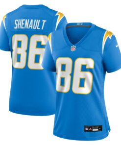 Women's Los Angeles Chargers Laviska Shenault Jr. Powder Blue Team Game Jersey JS6359 nicesnker