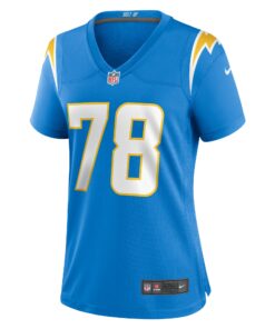 Women's Los Angeles Chargers Zack Bailey Powder Blue Player Game Jersey JS2635 nicesnker