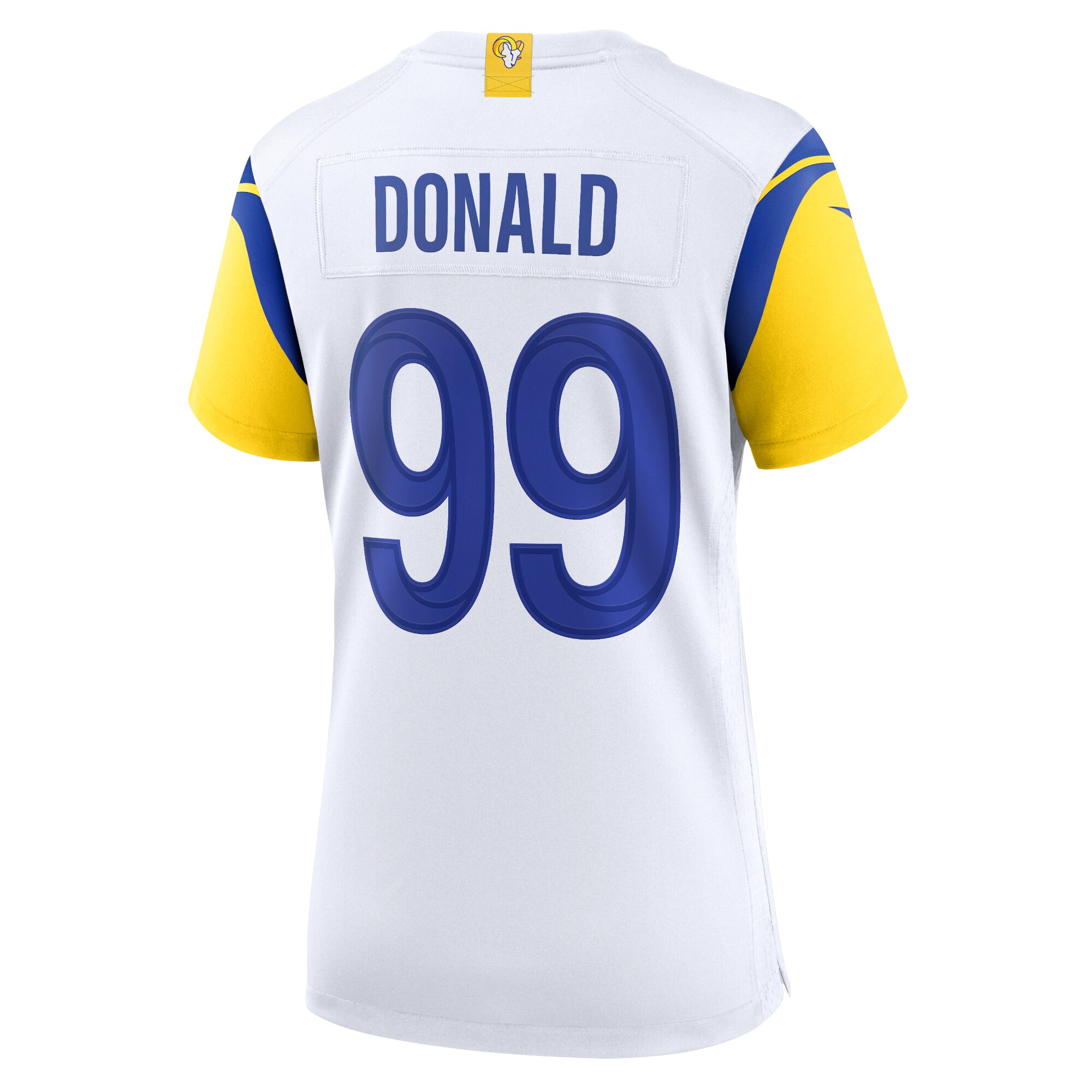 Women's Los Angeles Rams Aaron Donald White Player Jersey JS9533 nicesnker - Image 3