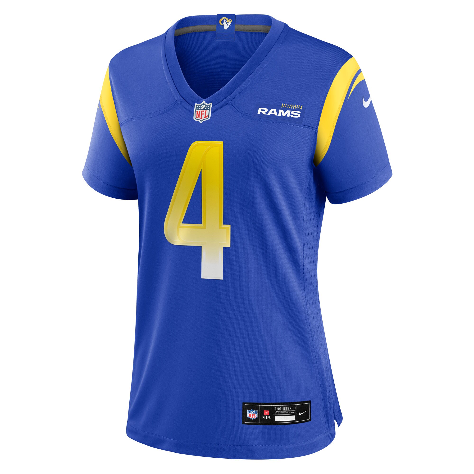 Women's Los Angeles Rams Ahkello Witherspoon Royal Team Game Jersey JS4508 nicesnker - Image 2