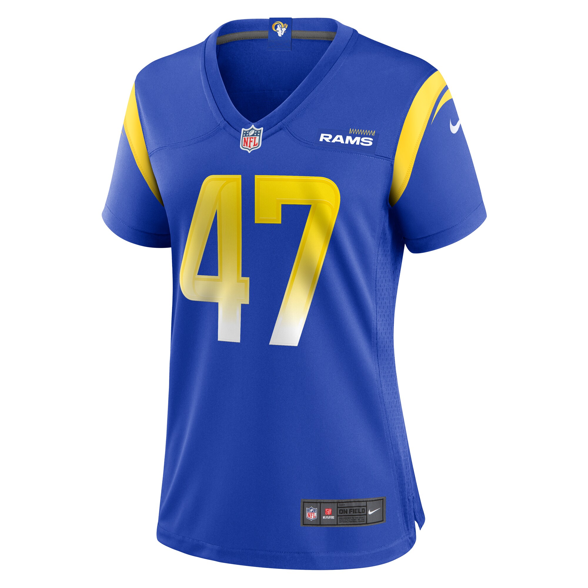 Women's Los Angeles Rams Alex Ward Royal Home Game Jersey JS8923 nicesnker - Image 2