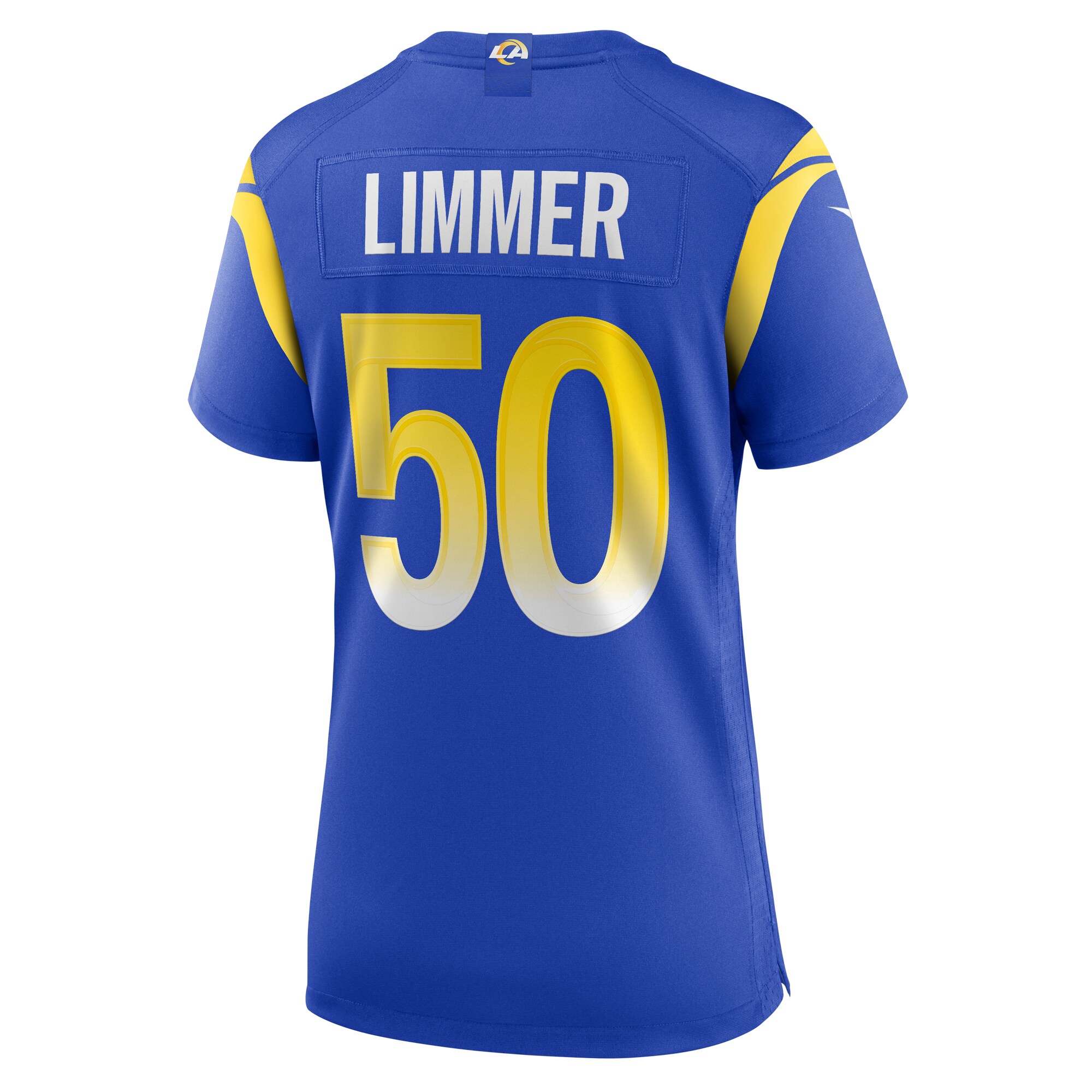 Women's Los Angeles Rams Beaux Limmer Royal Game Jersey JS1321 nicesnker - Image 3