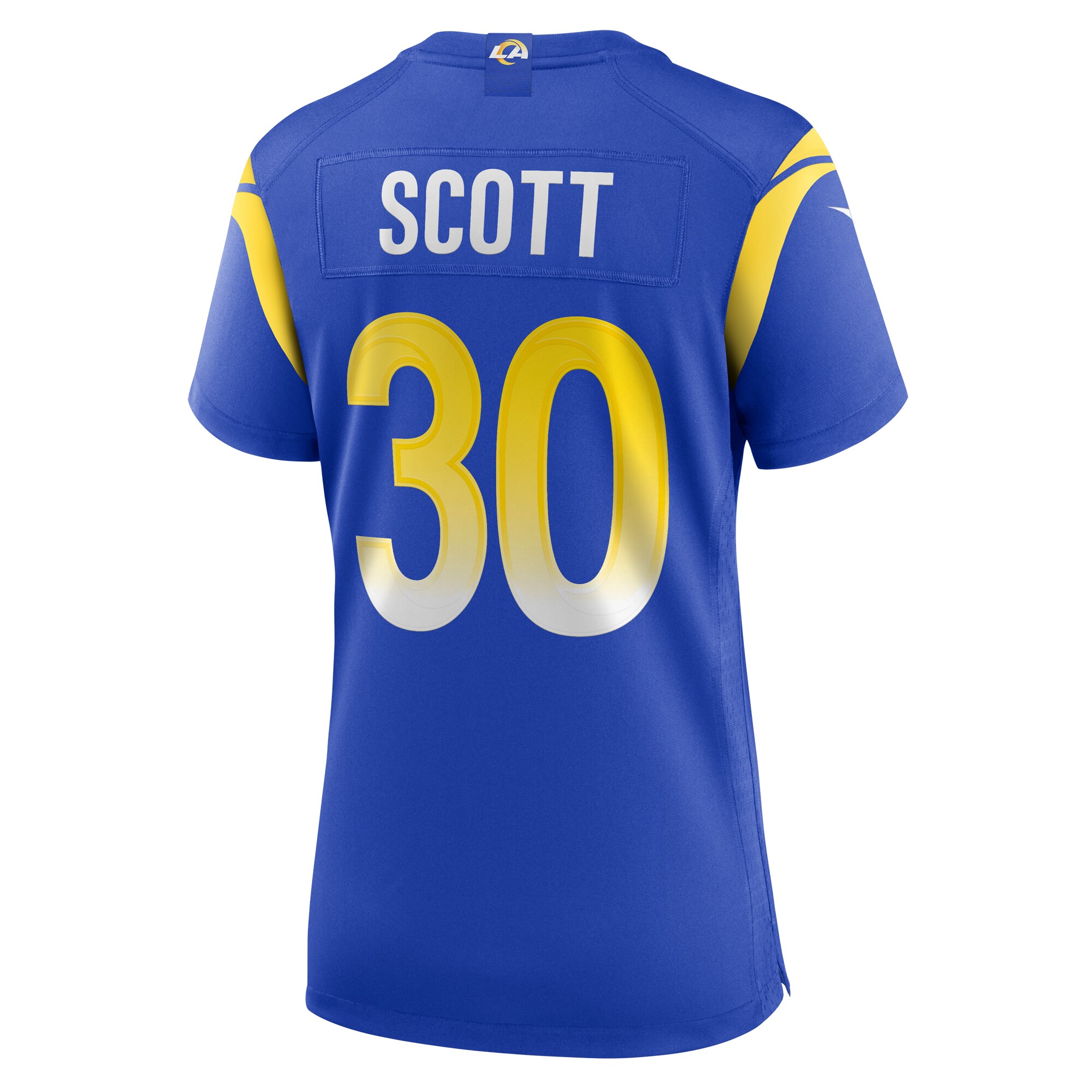 Women's Los Angeles Rams Boston Scott Royal Game Jersey JS9294 nicesnker - Image 3