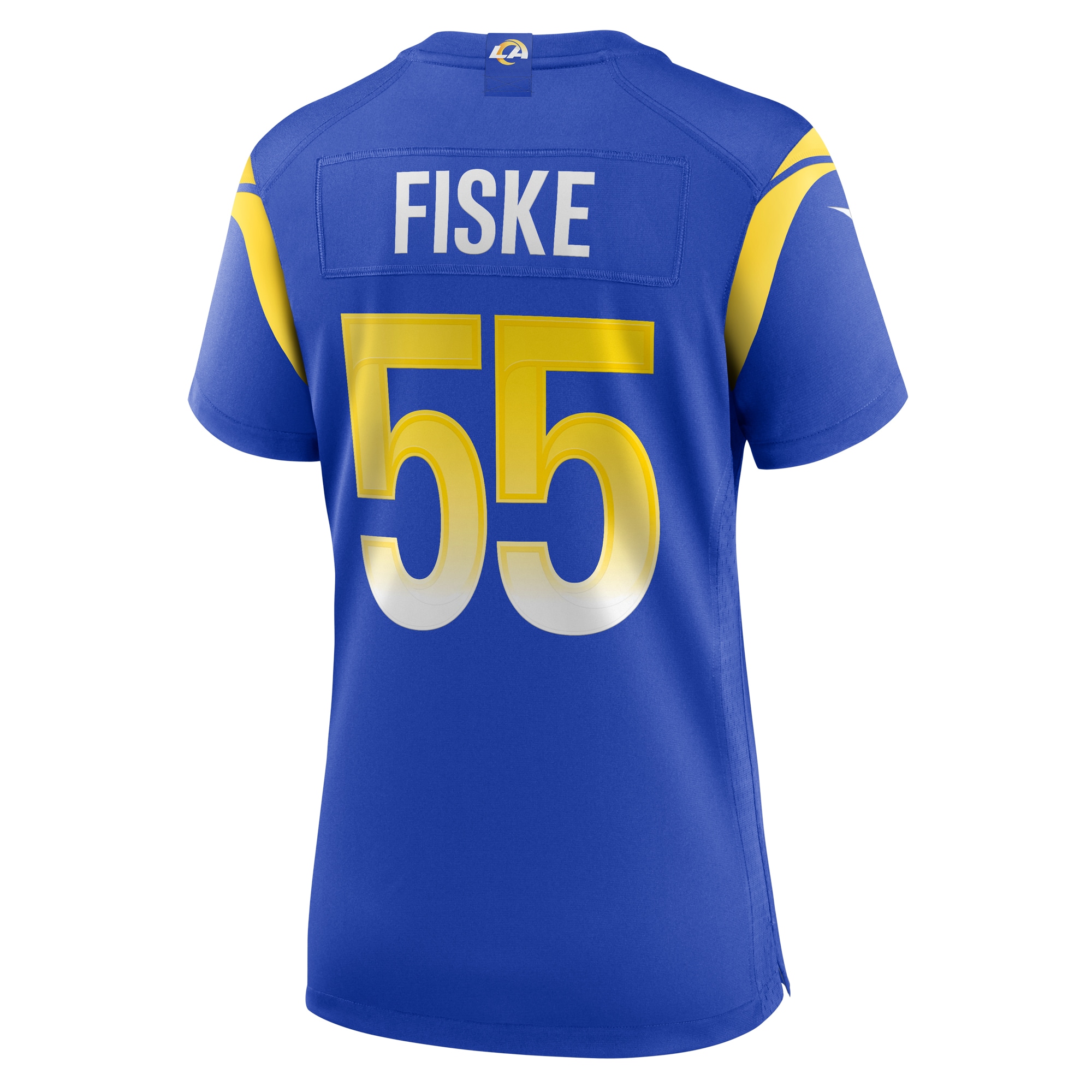 Women's Los Angeles Rams Braden Fiske Royal Game Jersey JS8431 nicesnker - Image 3